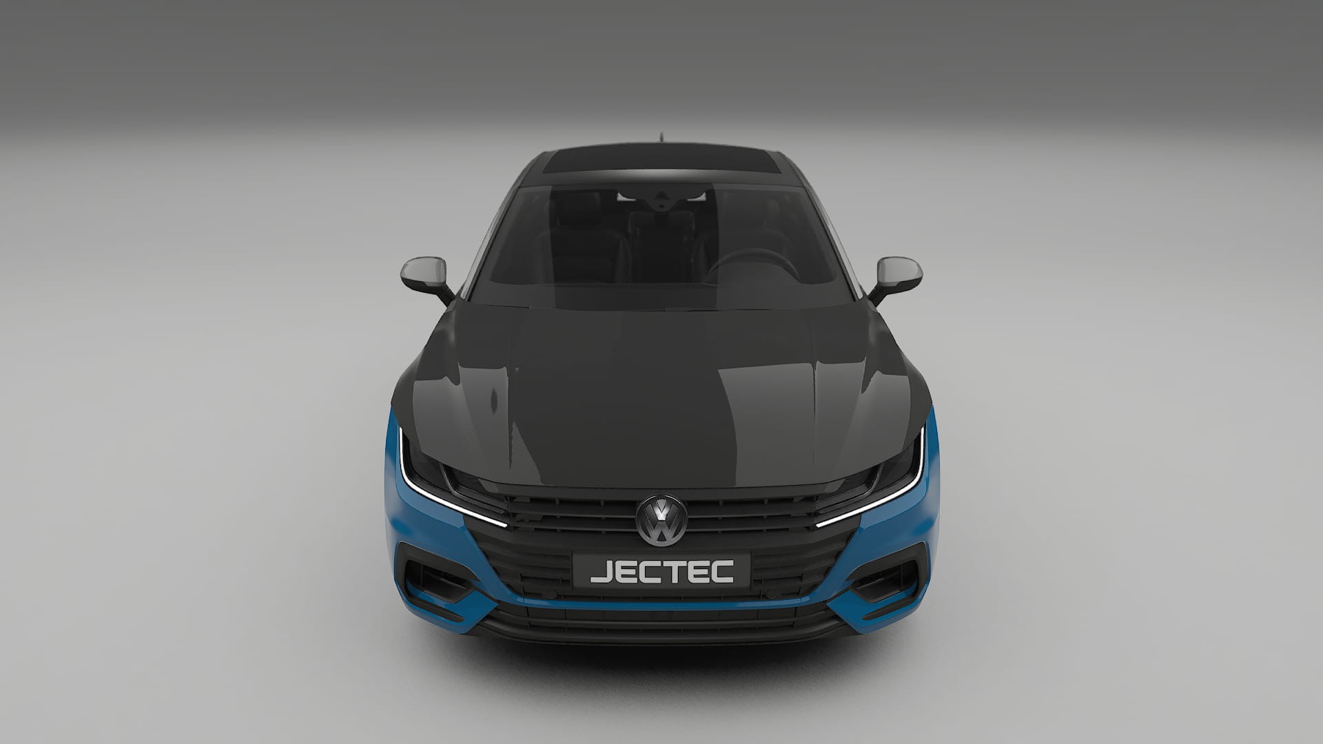 VW Arteon R 3H prefacelift PPF | CrystalGuard Frontset mit Carbon-Motorhaube