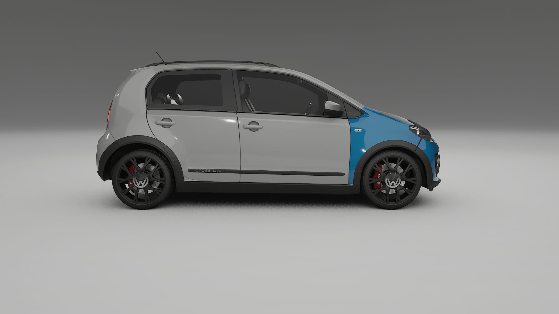 VW Cross Up PPF | CrystalGuard Frontset mit Carbon-Motorhaube