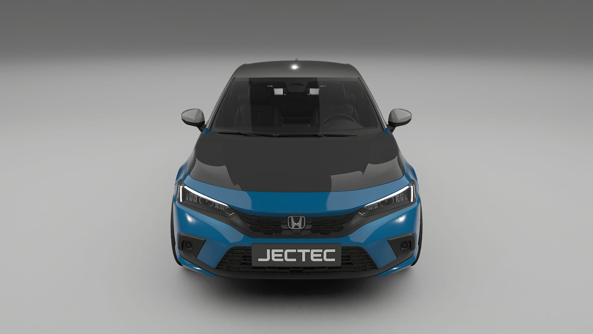 Honda Civic hatchback PPF | CrystalGuard Frontset mit Carbon-Motorhaube