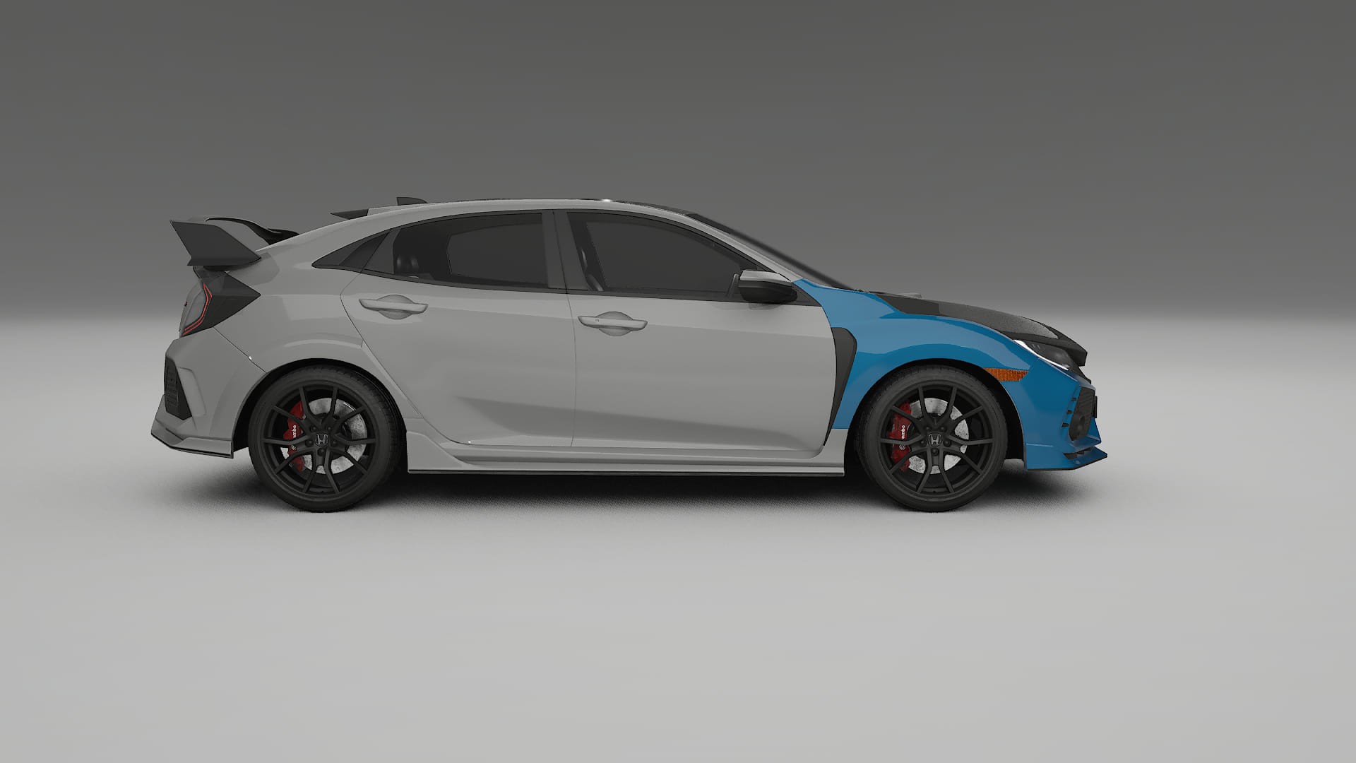 Honda Civic Type-R PPF | CrystalGuard Frontset mit Carbon-Motorhaube