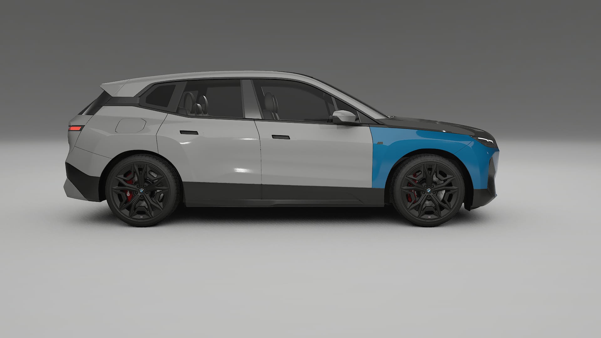 BMW iX M60 PPF | CrystalGuard Frontset mit Carbon-Motorhaube
