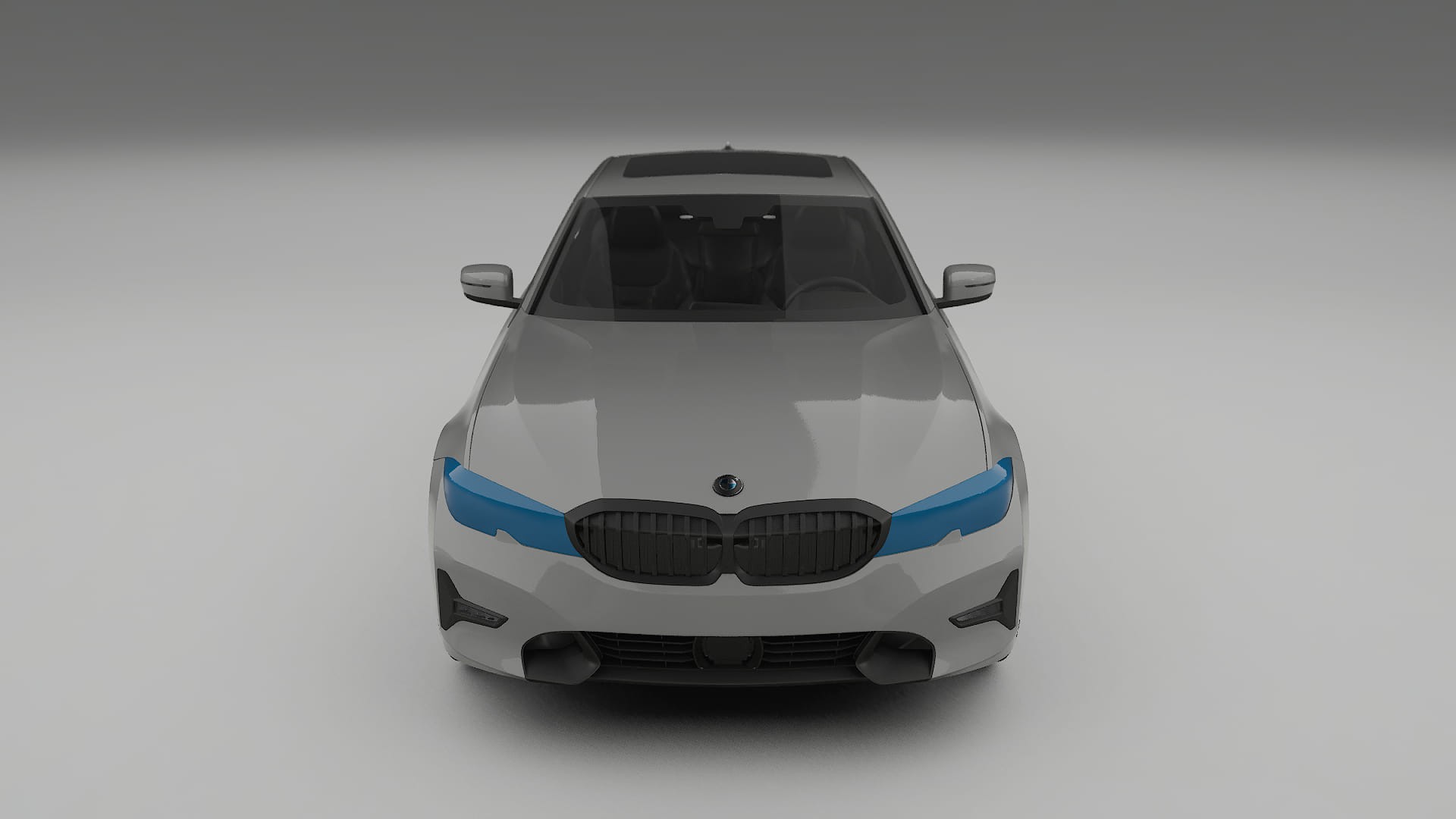 BMW 3 G20 prefacelift pre-LCI Lackschutzfolie | CrystalGuard Transparente TPU PPF Frontschutz Kit