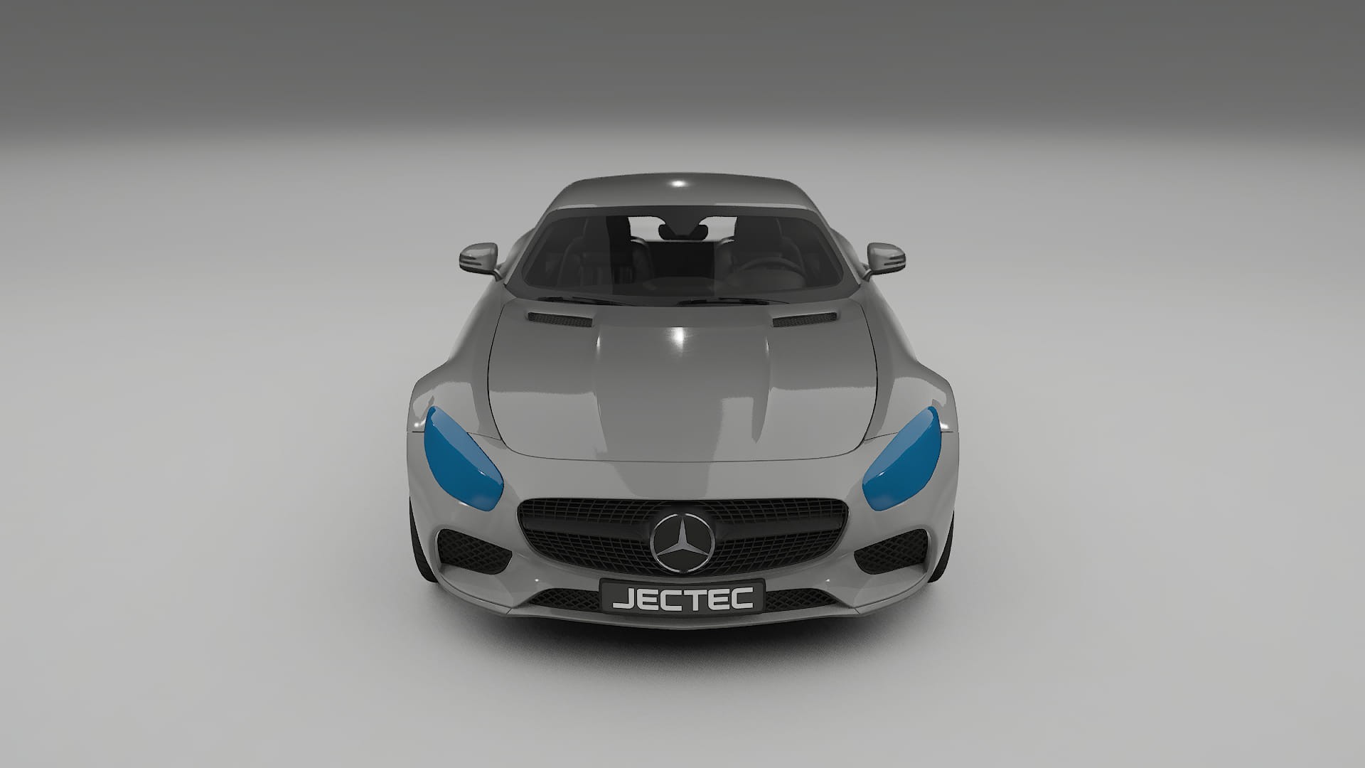 Mercedes AMG GT C190 Coupe Lackschutzfolie | CrystalGuard Transparente TPU PPF Frontschutz Kit