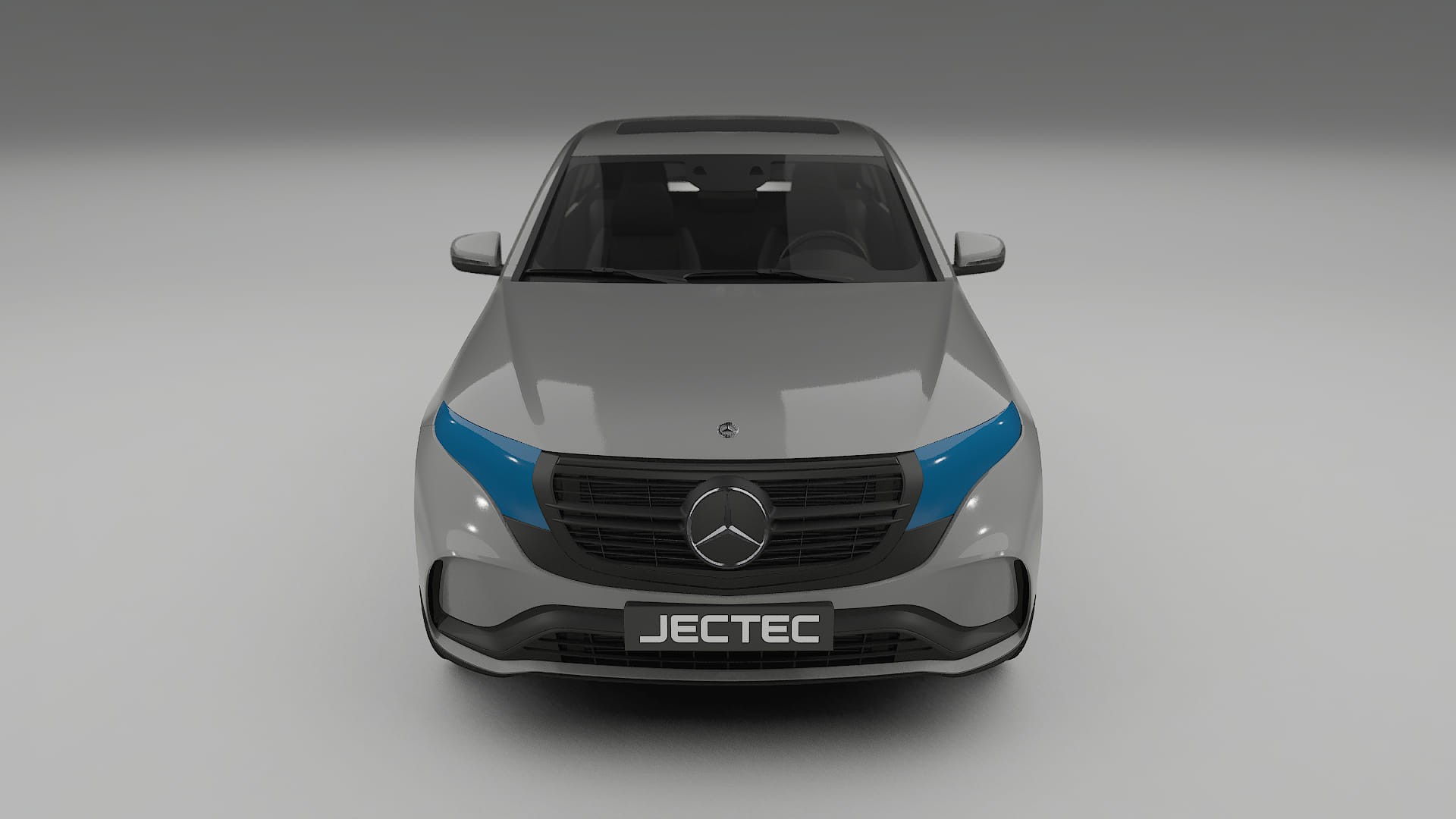 Mercedes EQC AMG Lackschutzfolie | CrystalGuard Transparente TPU PPF Frontschutz Kit