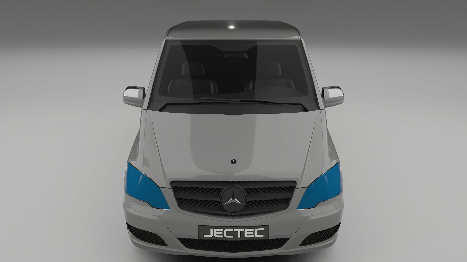 Mercedes Viano Extralong W439 Facelift LCI Lackschutzfolie | CrystalGuard Transparente TPU PPF Frontschutz Kit