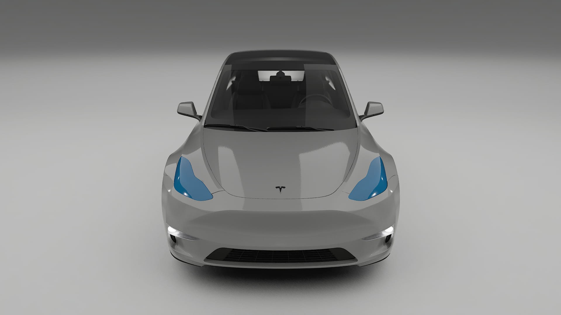Tesla Model-Y Lackschutzfolie | CrystalGuard Transparente TPU PPF Frontschutz Kit