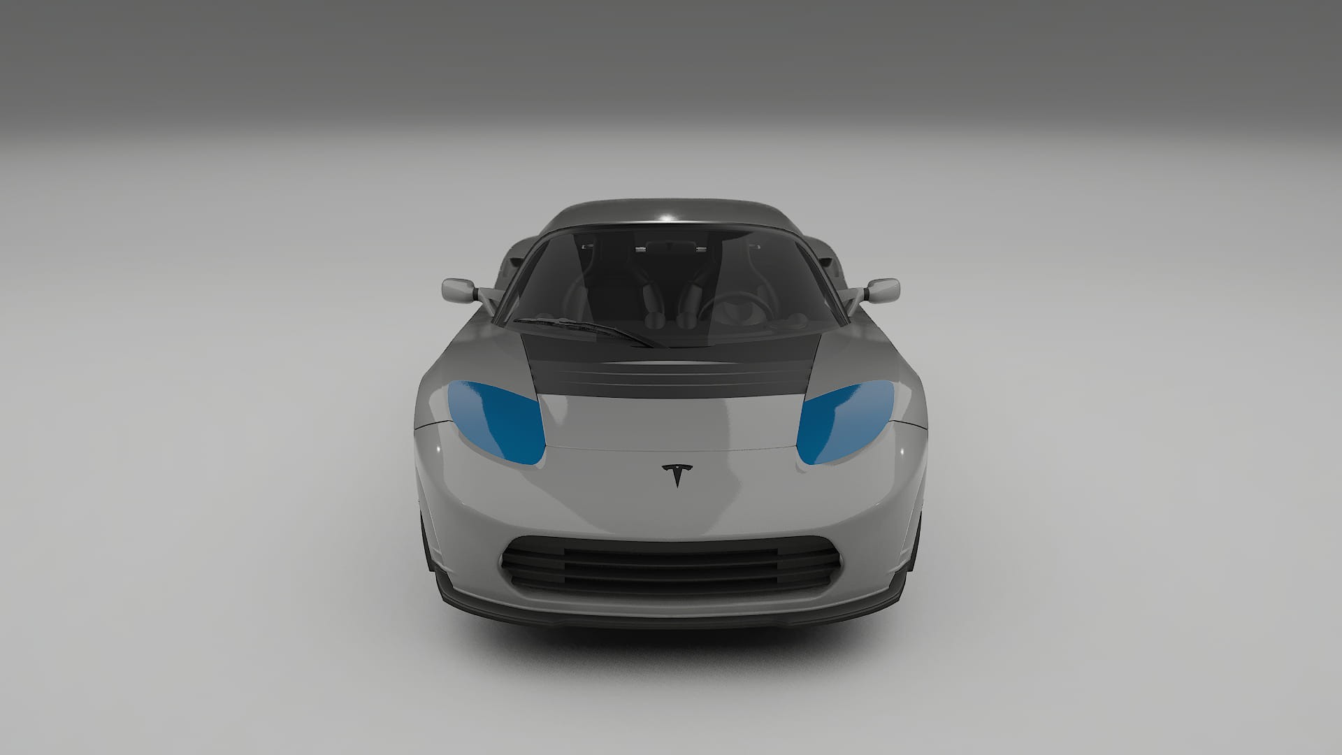 Tesla Roadster 2.5 Lackschutzfolie | CrystalGuard Transparente TPU PPF Frontschutz Kit