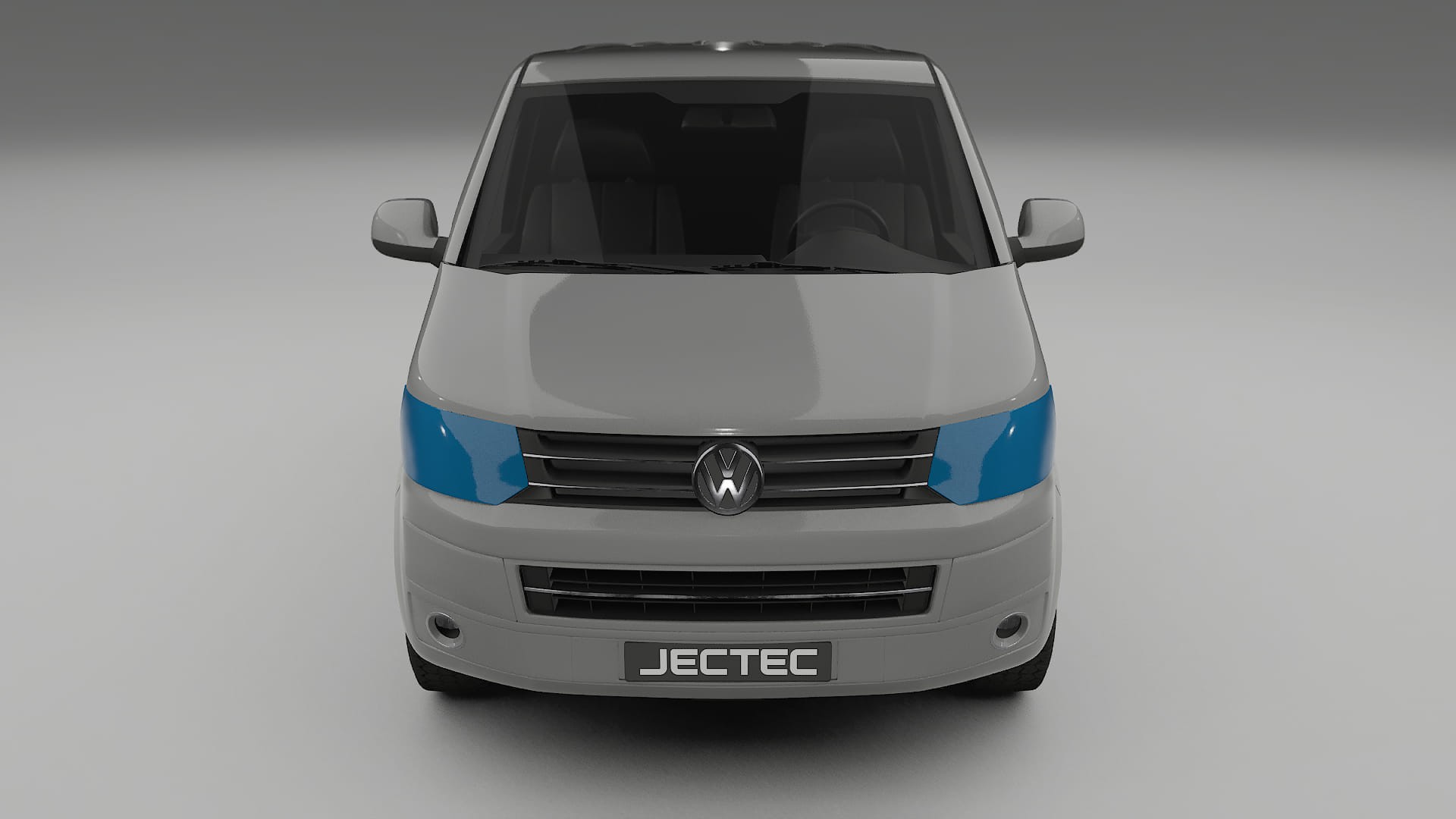 VW Transporter T5 Caravelle Lackschutzfolie | CrystalGuard Transparente TPU PPF Frontschutz Kit