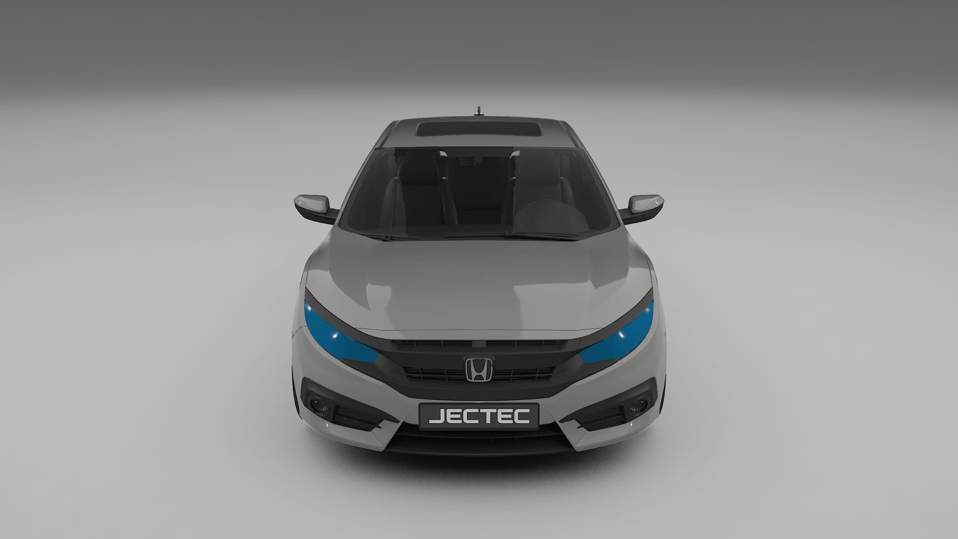 Honda Civic coupe prefacelift pre-LCI Lackschutzfolie | CrystalGuard Transparente TPU PPF Frontschutz Kit