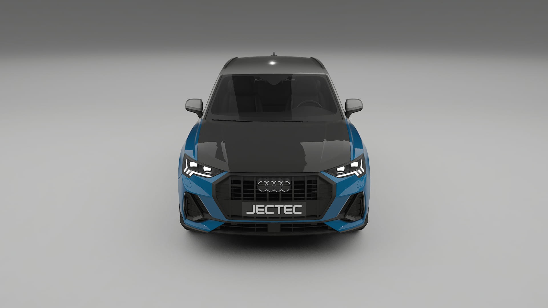 Audi Q3 S-Line F3 PPF | CrystalGuard Frontset mit Carbon-Motorhaube