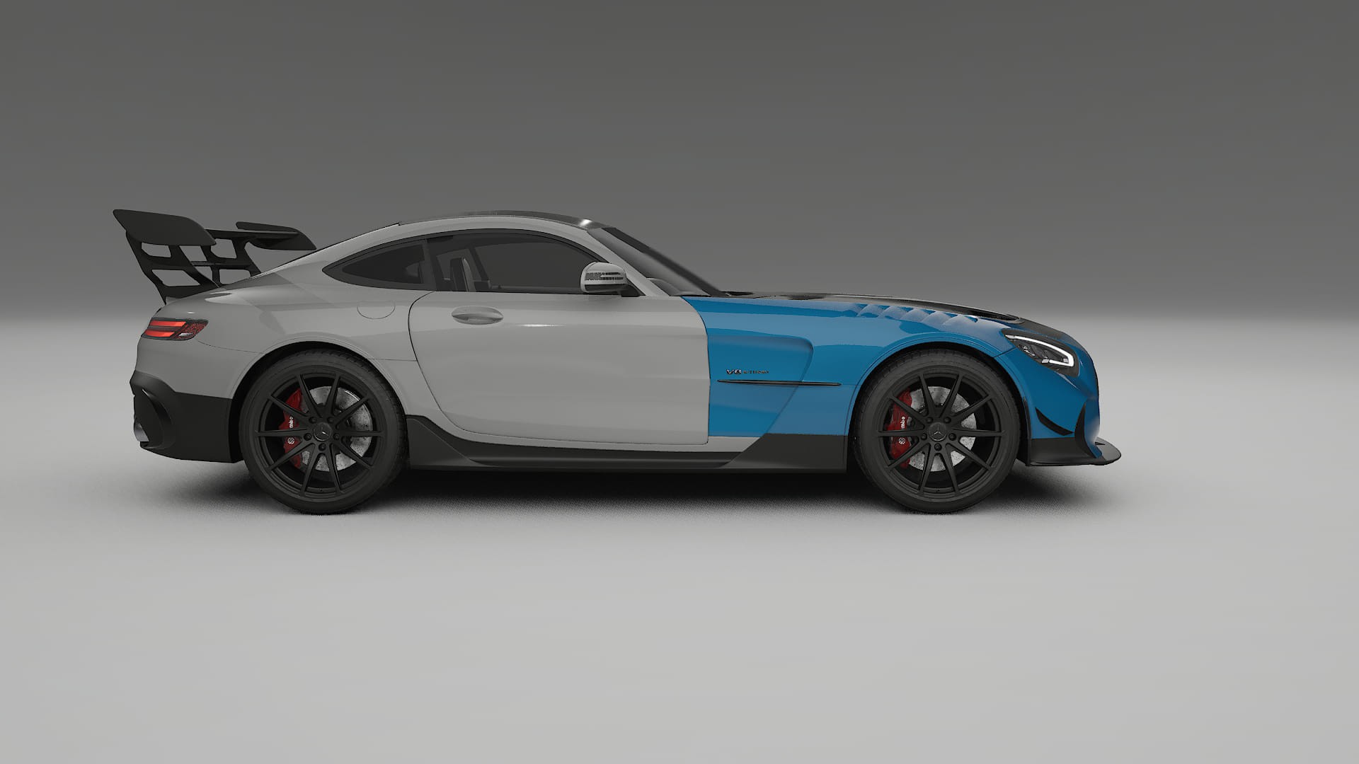 Mercedes AMG GT Black Series C192 Coupe PPF | CrystalGuard Frontset mit Carbon-Motorhaube