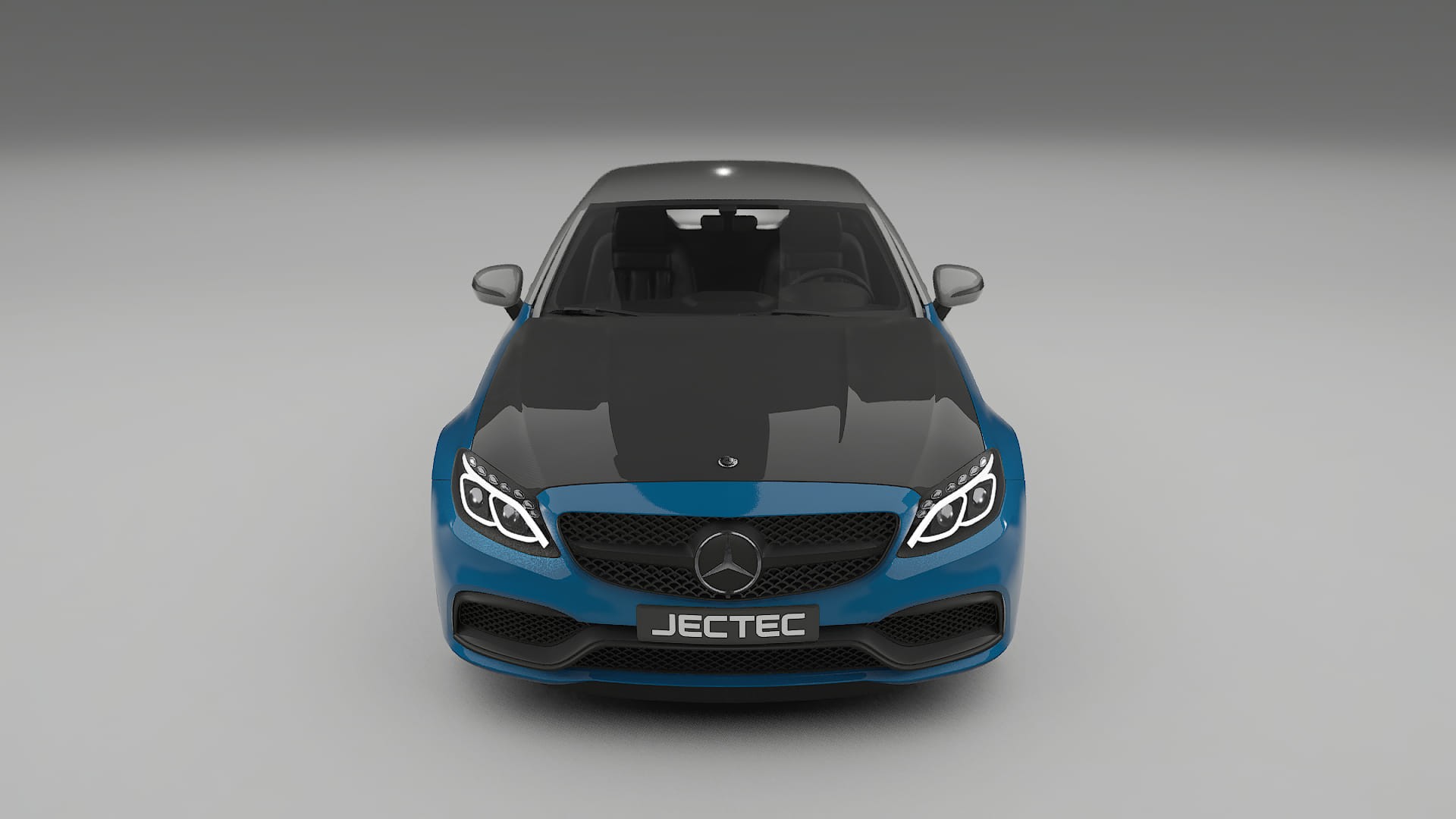 Mercedes C63 AMG W205 Coupe PPF | CrystalGuard Frontset mit Carbon-Motorhaube