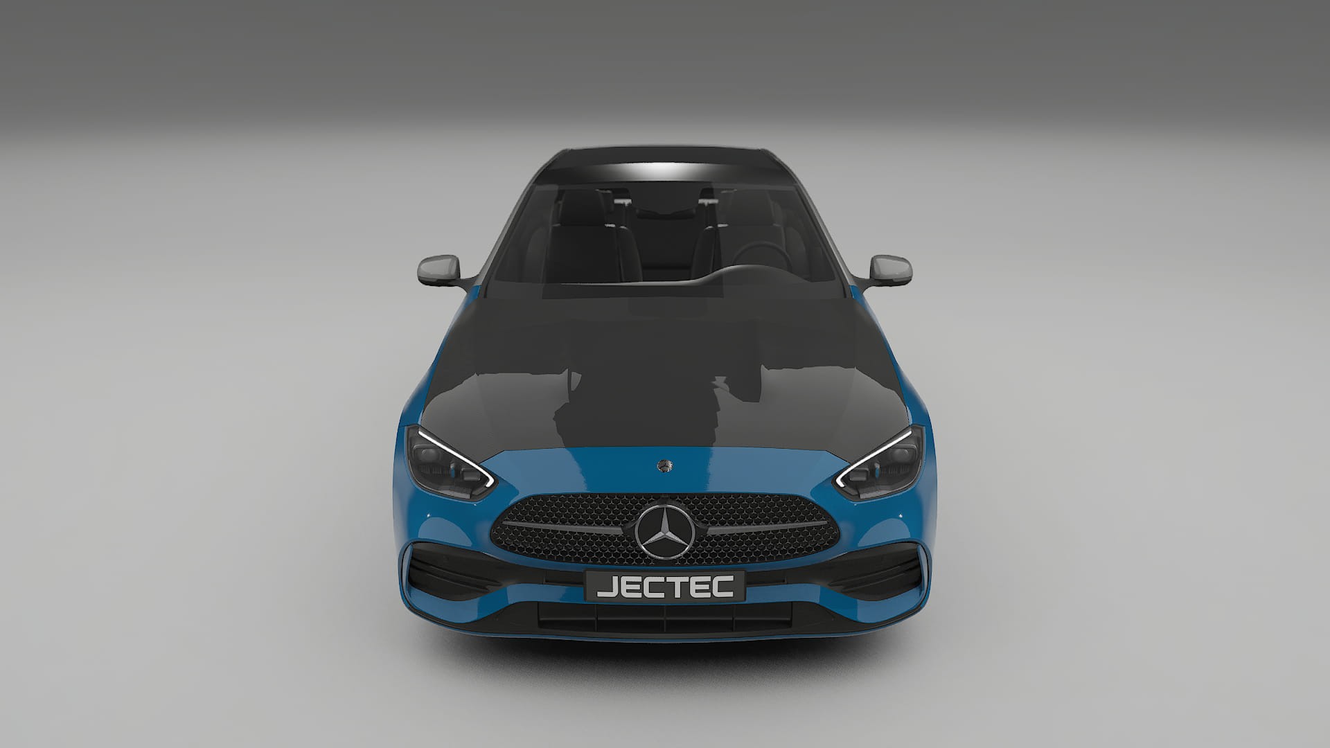 Mercedes C-Class W206 PPF | CrystalGuard Frontset mit Carbon-Motorhaube