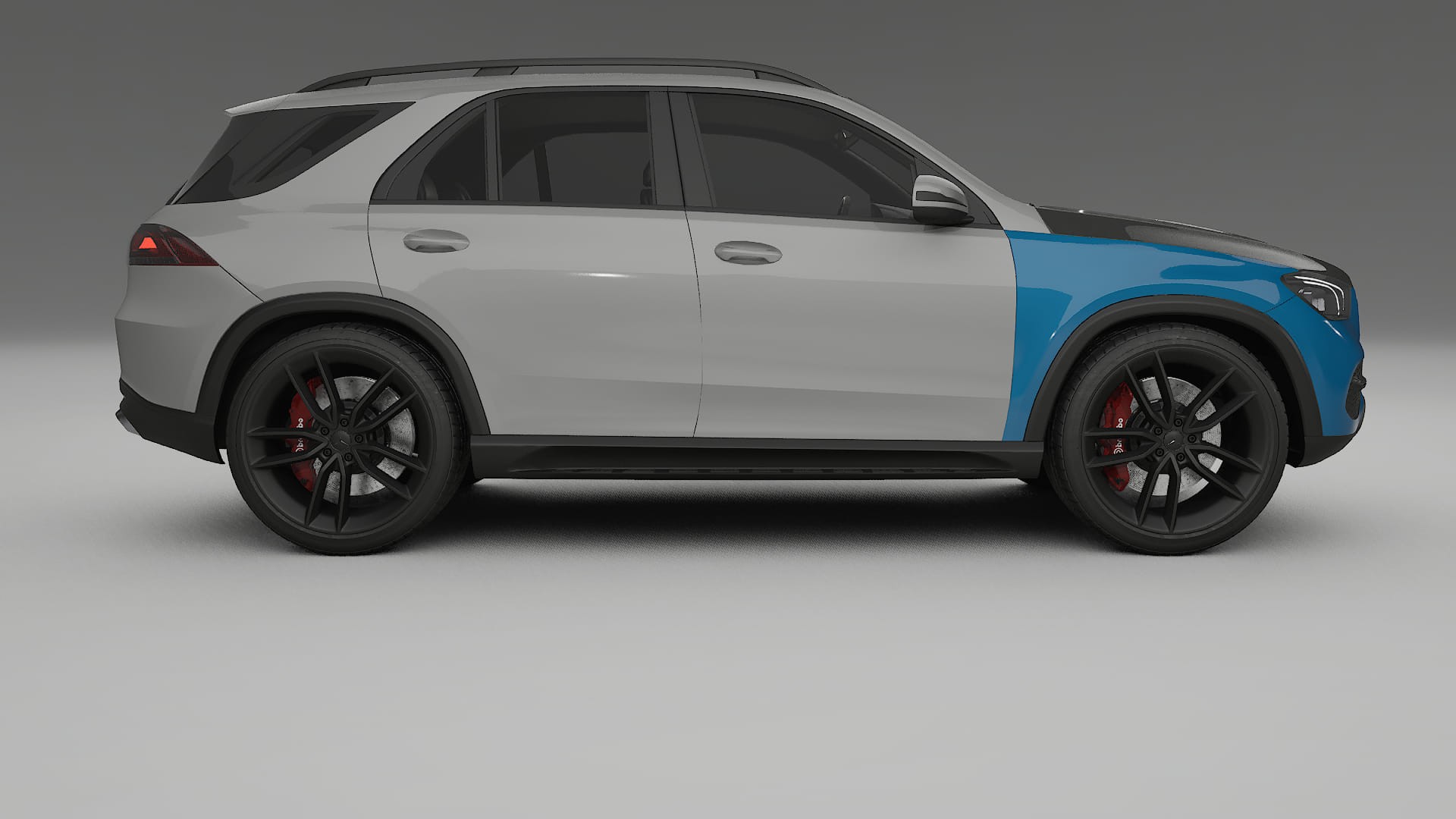 Mercedes GLE W167 PPF | CrystalGuard Frontset mit Carbon-Motorhaube