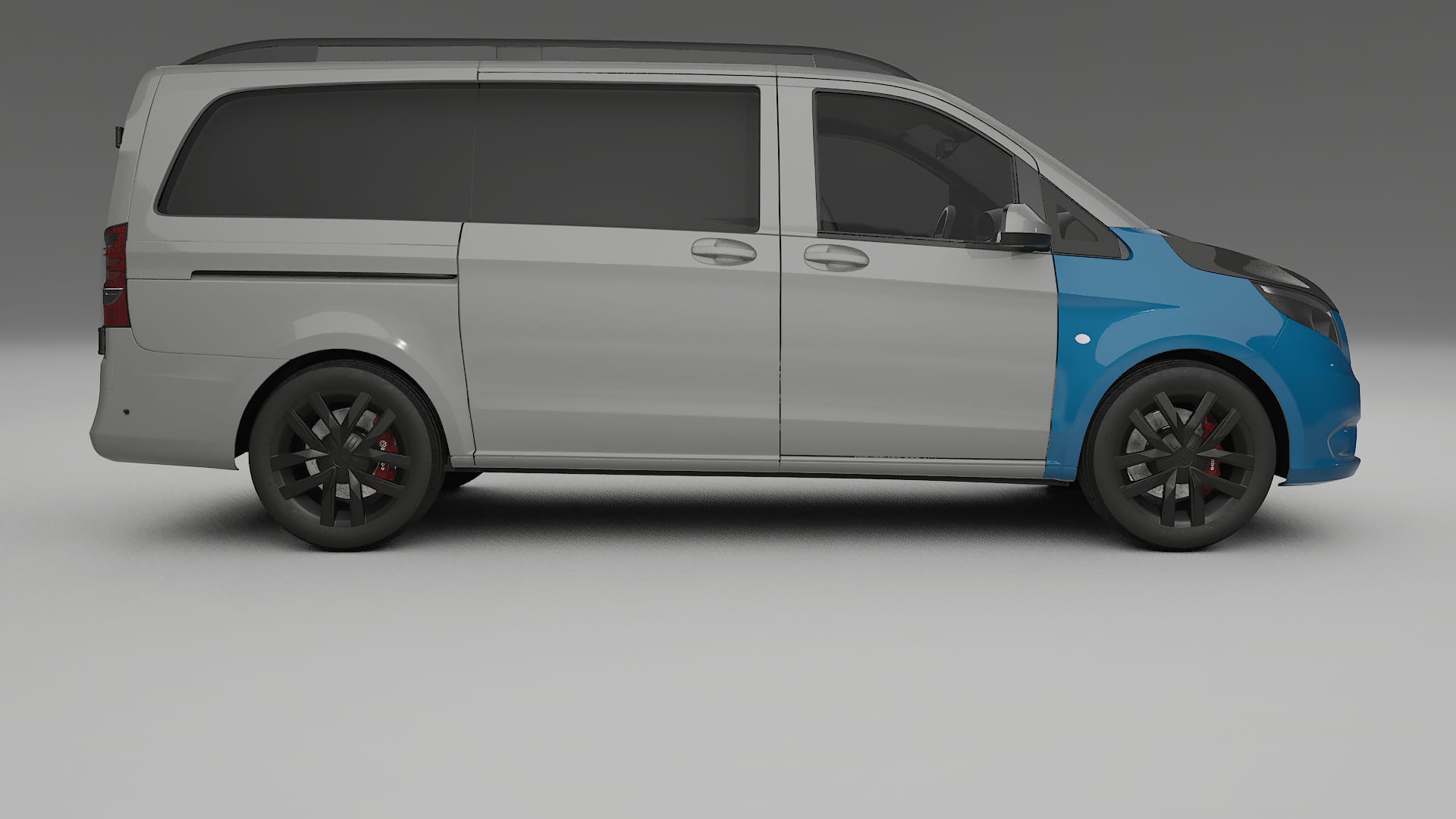 Mercedes Vito-Short W447 prefacelift PPF | CrystalGuard Frontset mit Carbon-Motorhaube