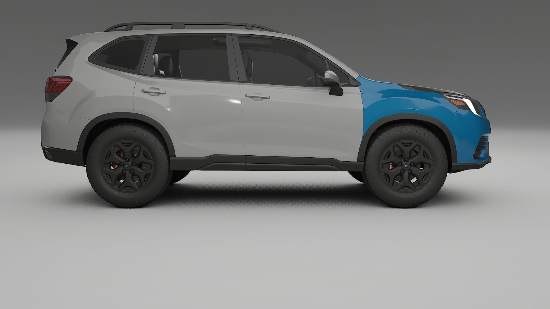 Subaru Forester V SK facelift PPF | CrystalGuard Frontset mit Carbon-Motorhaube