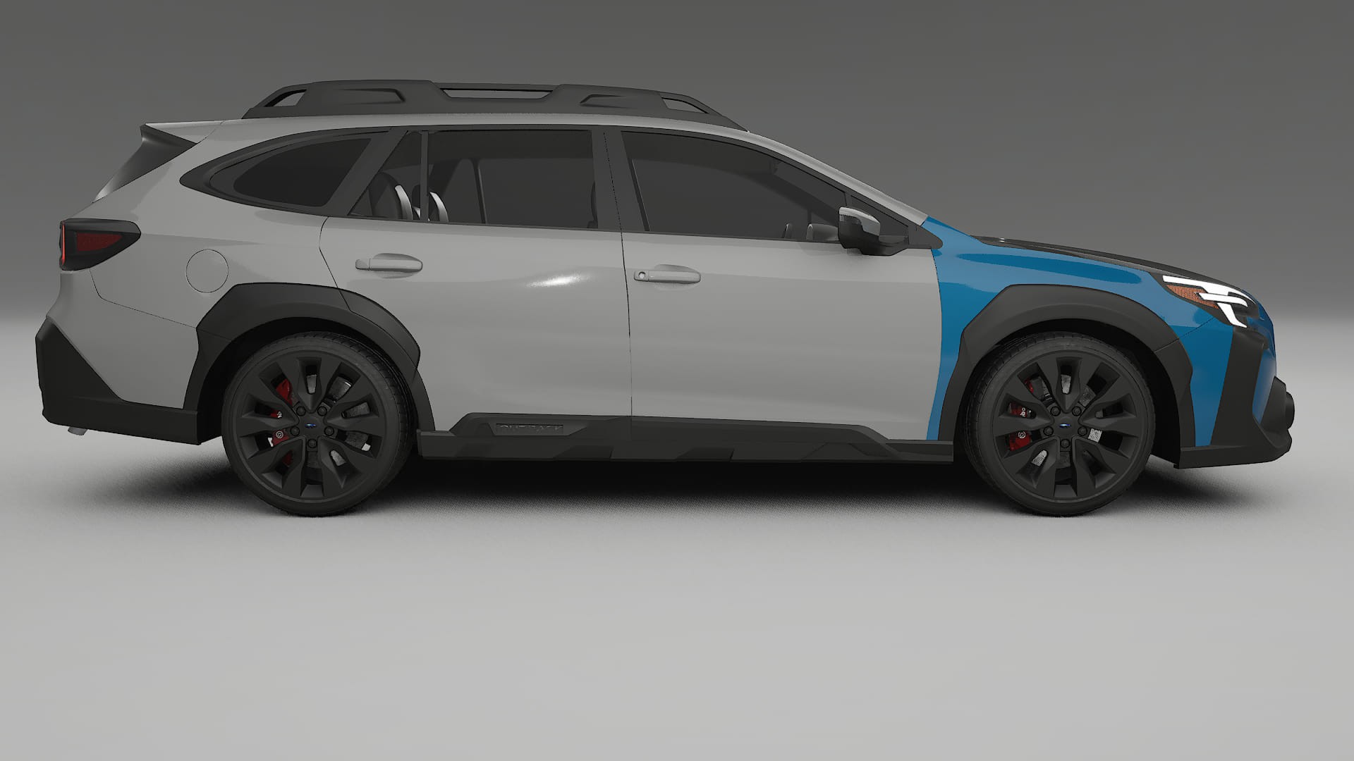 Subaru Outback VI BS facelift PPF | CrystalGuard Frontset mit Carbon-Motorhaube