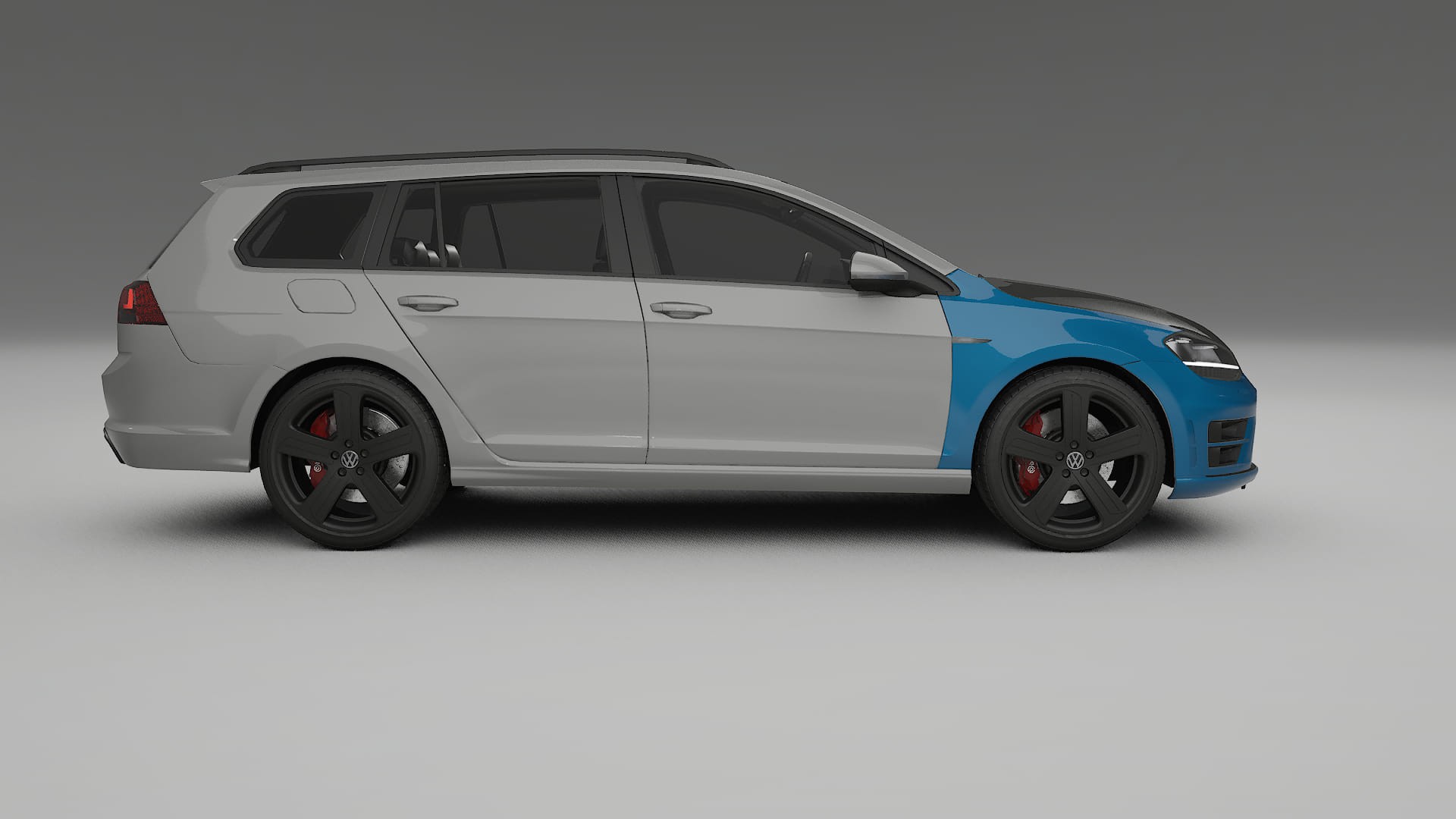 VW Golf Variant Mk7 PPF | CrystalGuard Frontset mit Carbon-Motorhaube