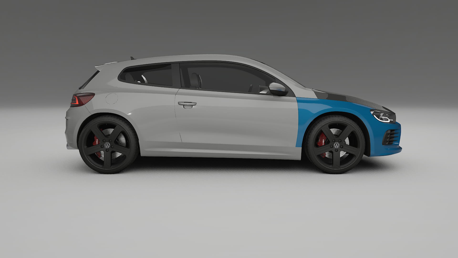 VW Scirocco R III PPF | CrystalGuard Frontset mit Carbon-Motorhaube