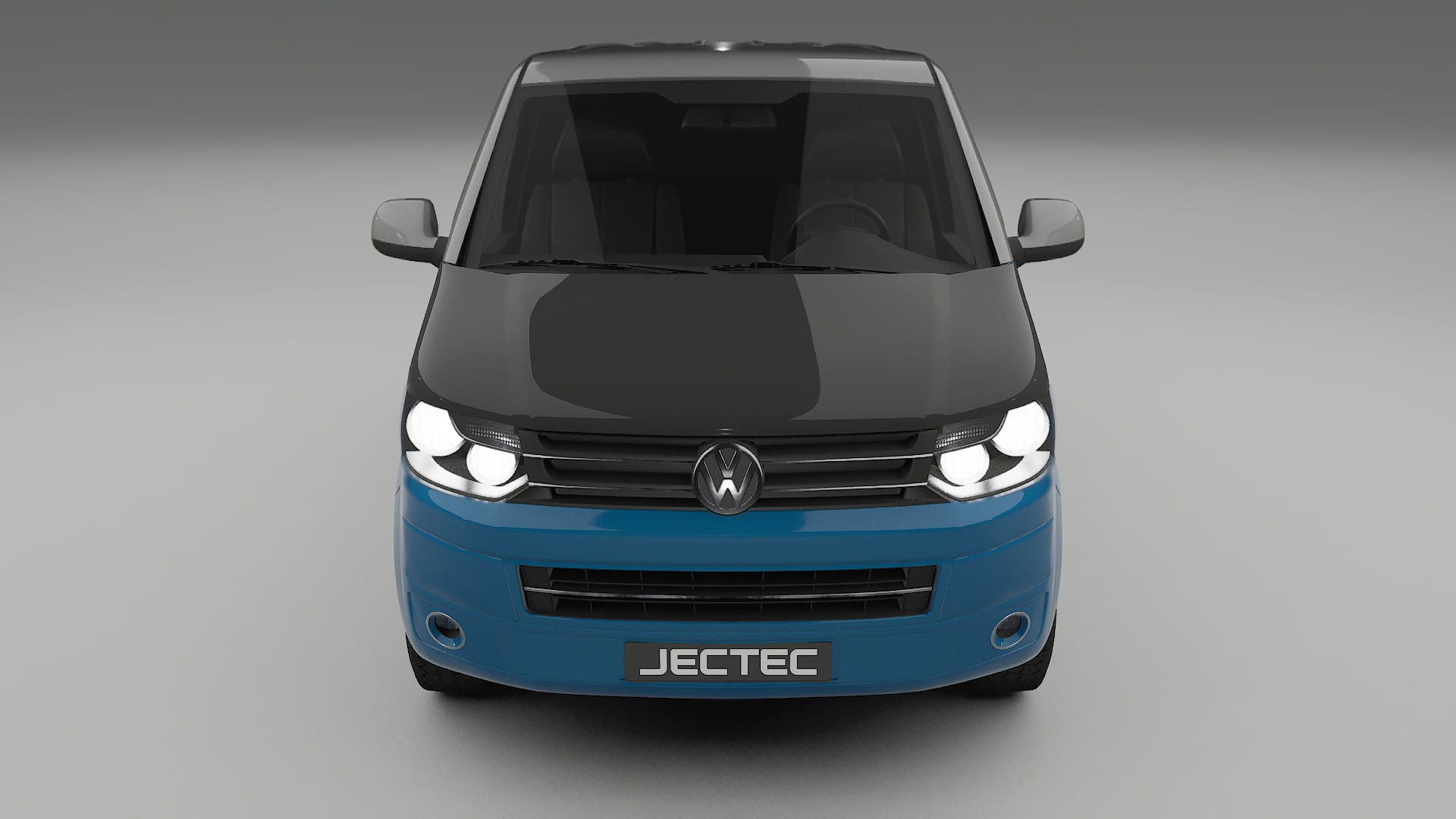 VW Transporter T5 Caravelle PPF | CrystalGuard Frontset mit Carbon-Motorhaube