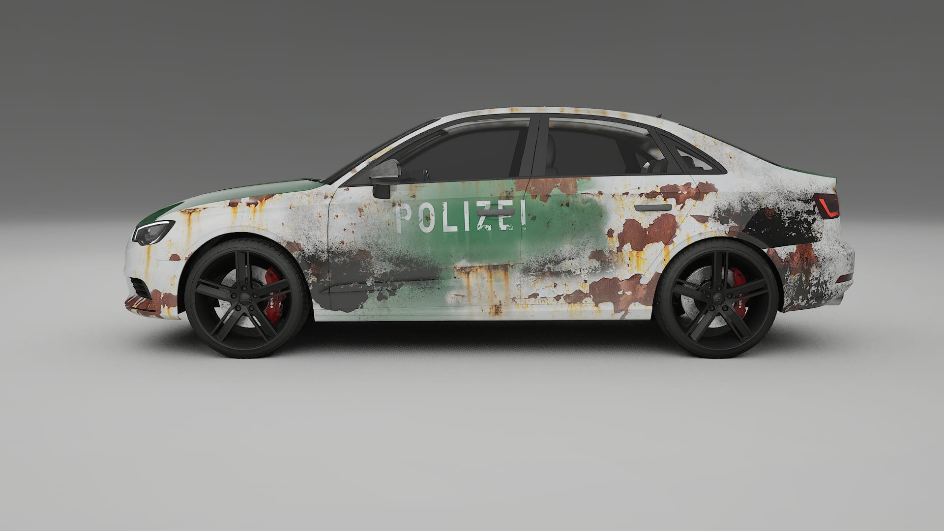 Audi A3 8V sedan prefacelift pre-LCI COBRA 11 – Design-Wrap PPF-Kit aus bedruckbarer Polyurethanfolie