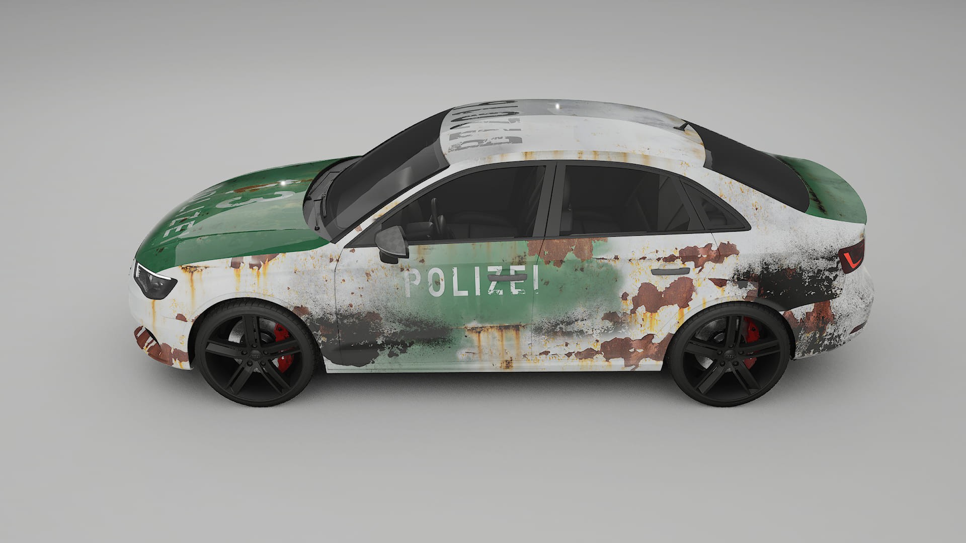 Audi A3 8V sedan prefacelift pre-LCI COBRA 11 – Design-Wrap PPF-Kit aus bedruckbarer Polyurethanfolie