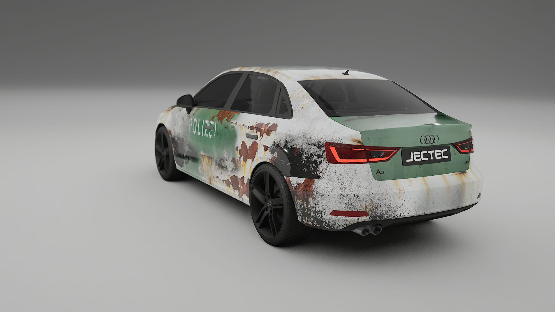 Audi A3 8V sedan prefacelift pre-LCI COBRA 11 – Design-Wrap PPF-Kit aus bedruckbarer Polyurethanfolie