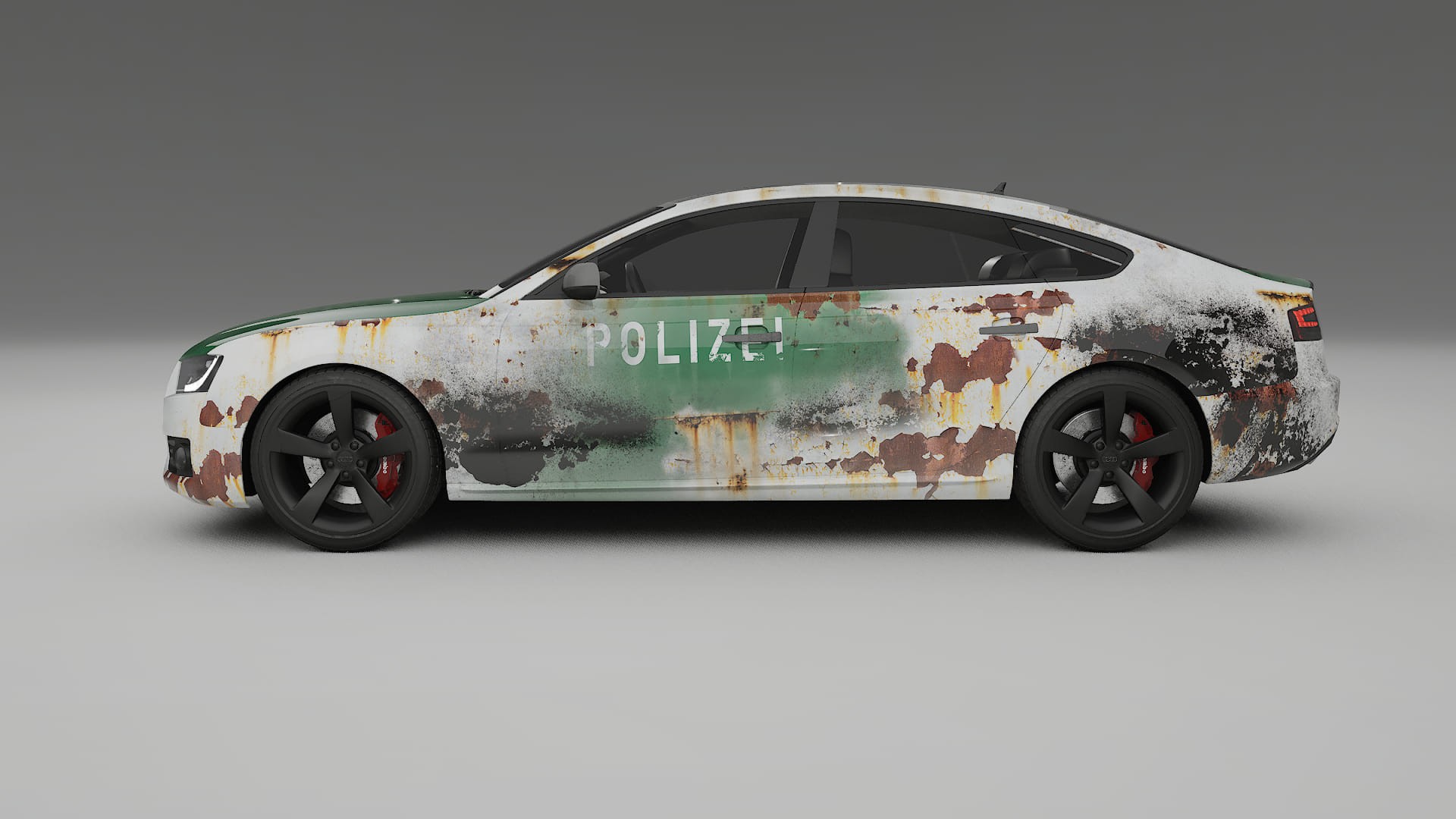 Audi A5 8T Sportback prefacelift pre-LCI COBRA 11 – Design-Wrap PPF-Kit aus bedruckbarer Polyurethanfolie