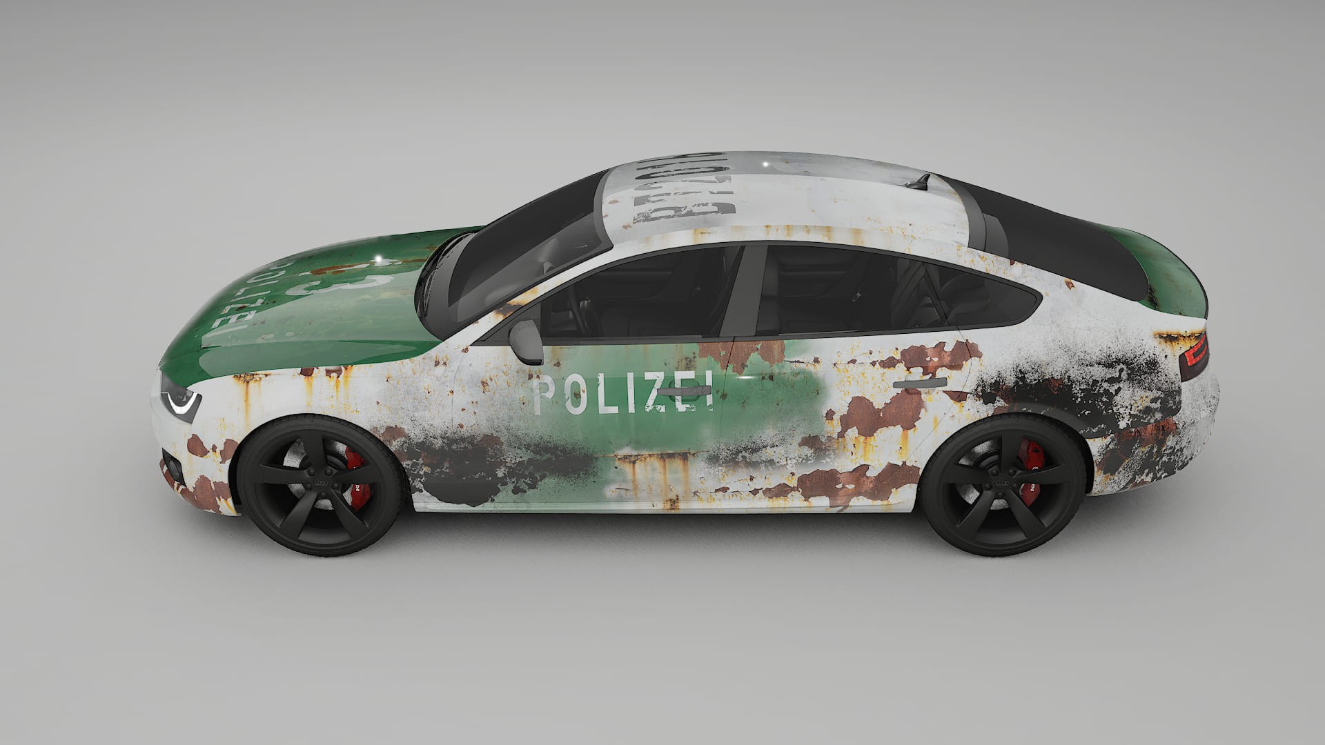 Audi A5 8T Sportback prefacelift pre-LCI COBRA 11 – Design-Wrap PPF-Kit aus bedruckbarer Polyurethanfolie