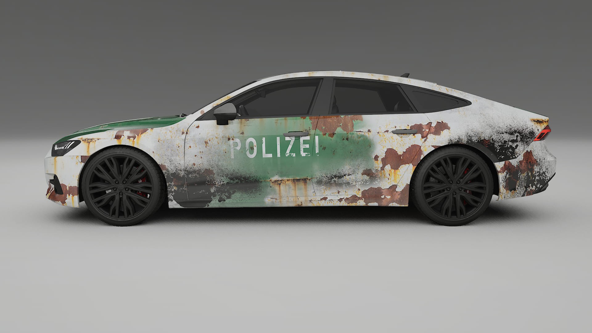 Audi A7 C8 Sportback prefacelift pre-LCI COBRA 11 – Design-Wrap PPF-Kit aus bedruckbarer Polyurethanfolie