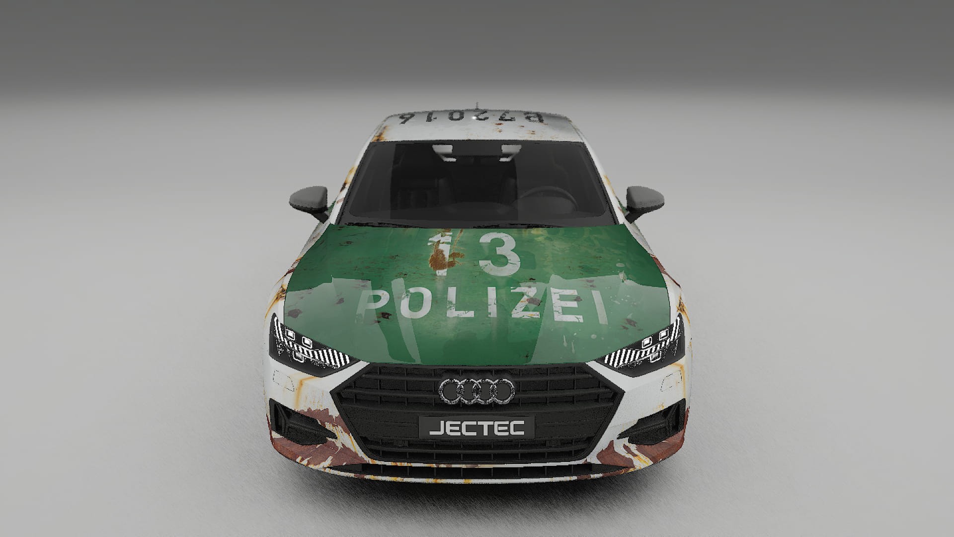 Audi A7 C8 Sportback prefacelift pre-LCI COBRA 11 – Design-Wrap PPF-Kit aus bedruckbarer Polyurethanfolie