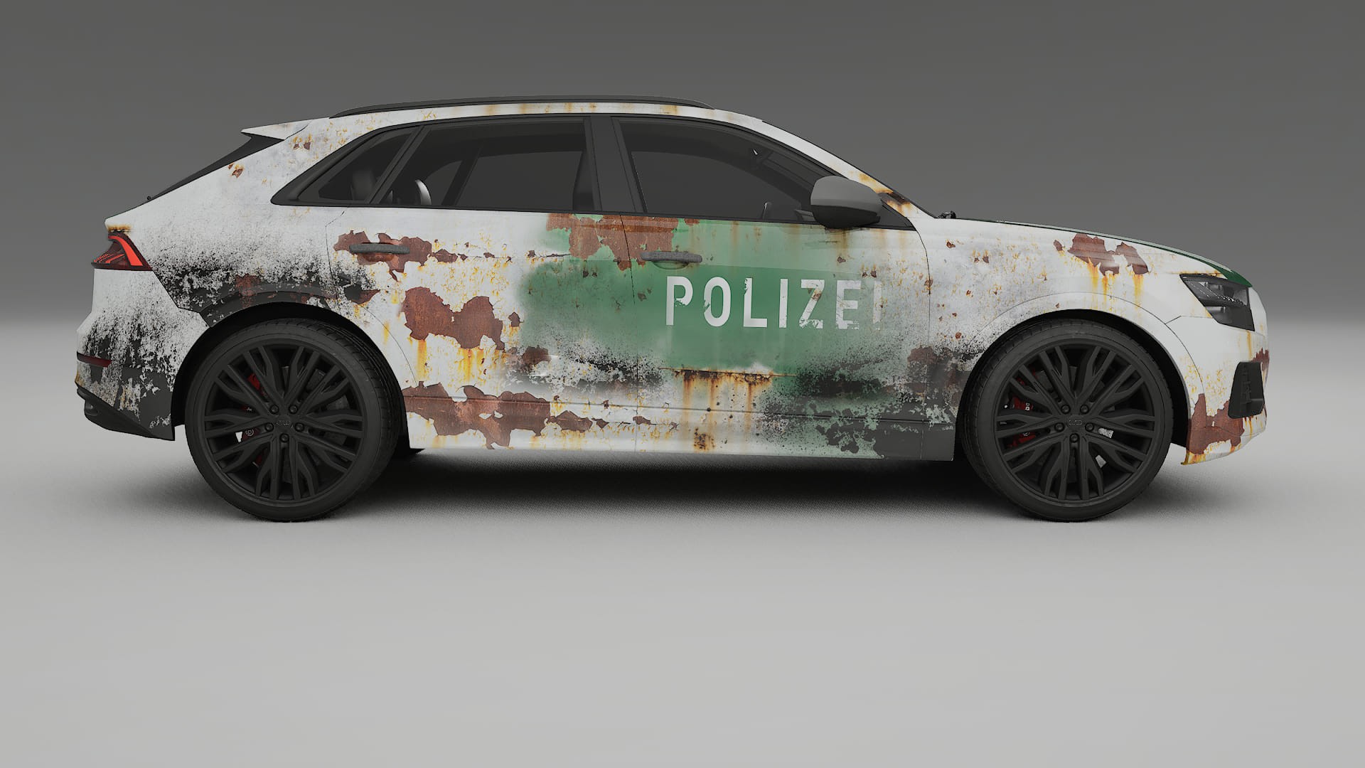 Audi Q8 F1 prefacelift pre-LCI COBRA 11 – Design-Wrap PPF-Kit aus bedruckbarer Polyurethanfolie