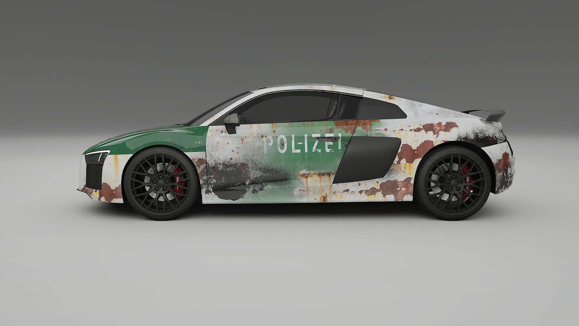 Audi R8 typ-4S prefacelift pre-LCI COBRA 11 – Design-Wrap PPF-Kit aus bedruckbarer Polyurethanfolie