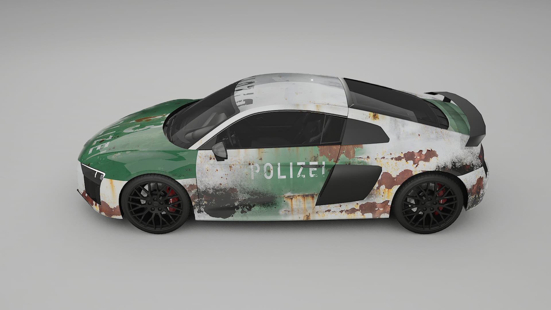 Audi R8 typ-4S prefacelift pre-LCI COBRA 11 – Design-Wrap PPF-Kit aus bedruckbarer Polyurethanfolie