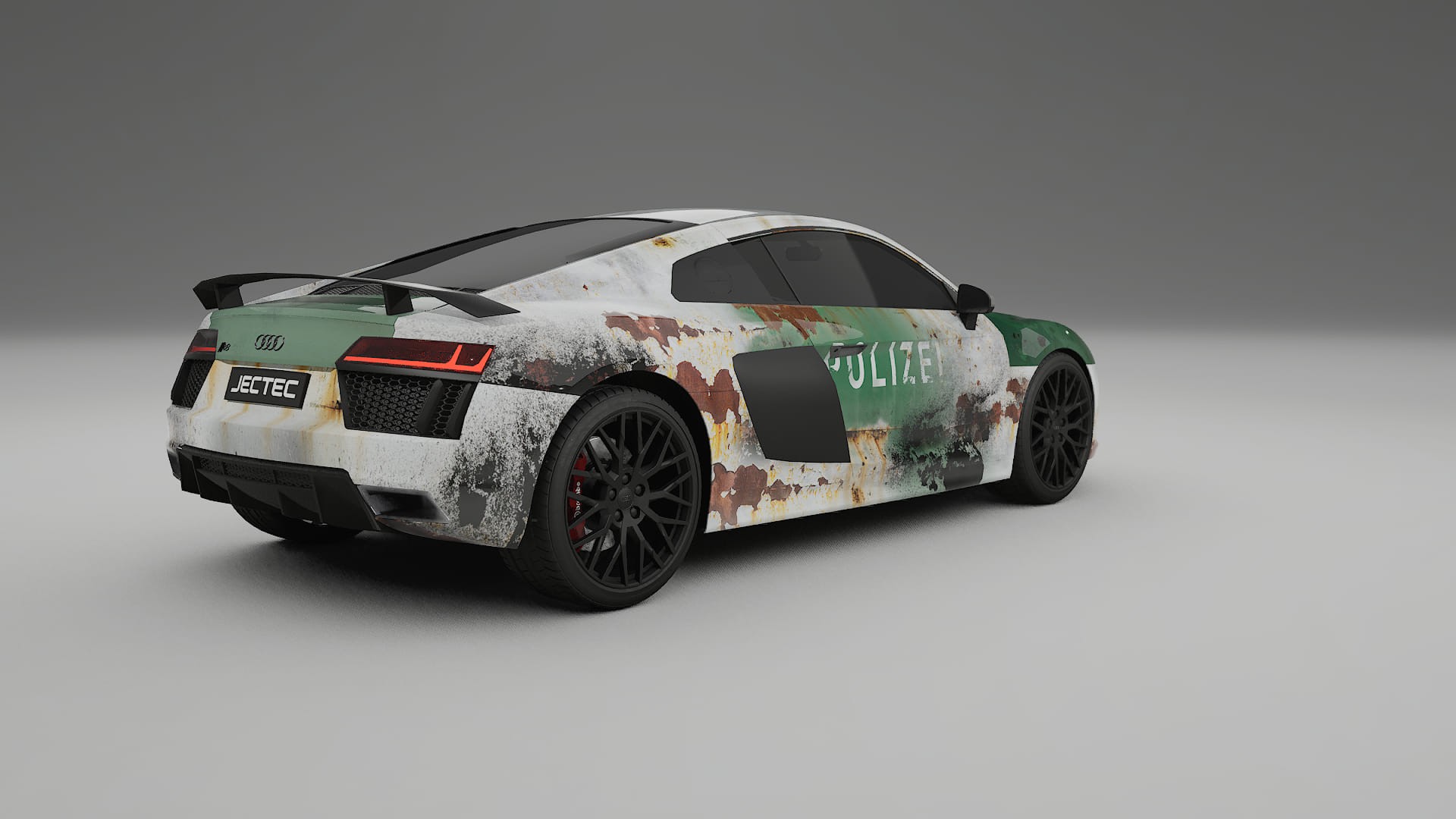 Audi R8 typ-4S prefacelift pre-LCI COBRA 11 – Design-Wrap PPF-Kit aus bedruckbarer Polyurethanfolie