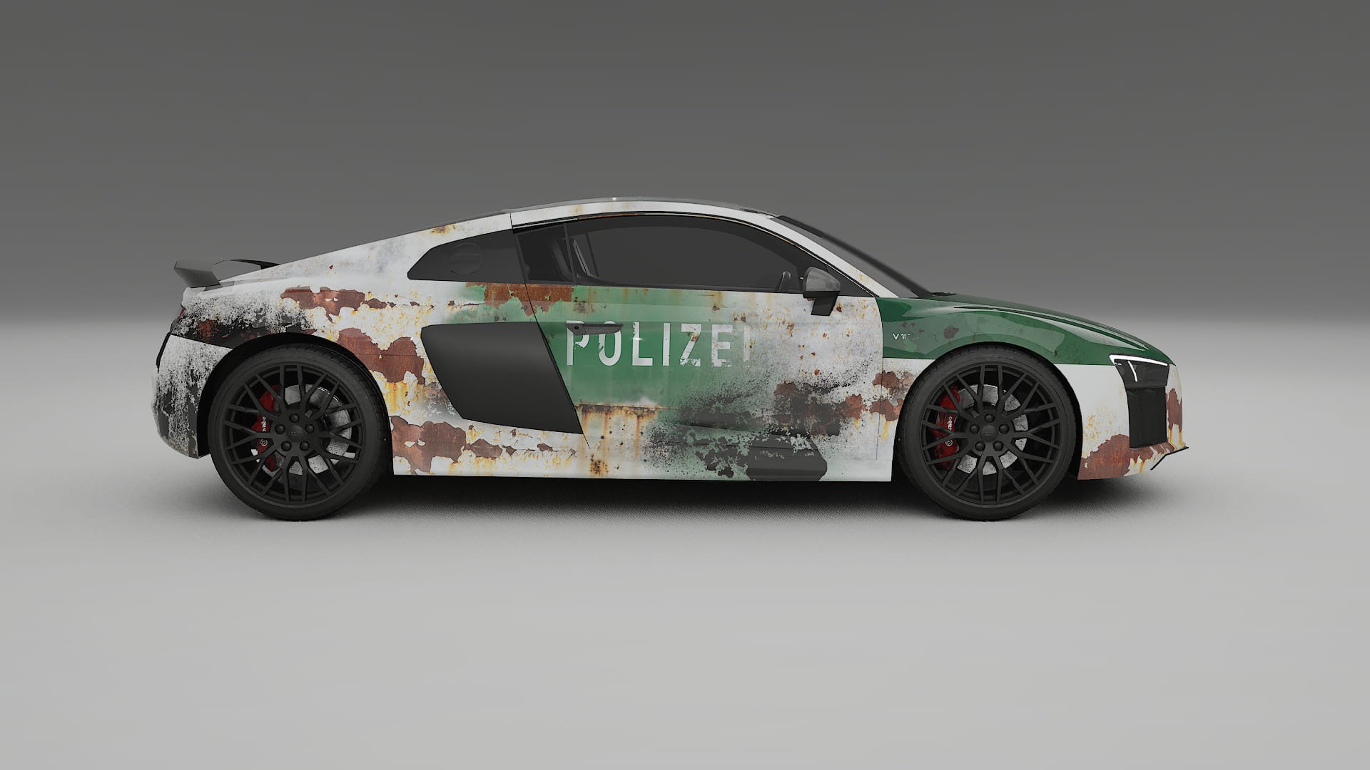 Audi R8 typ-4S prefacelift pre-LCI COBRA 11 – Design-Wrap PPF-Kit aus bedruckbarer Polyurethanfolie