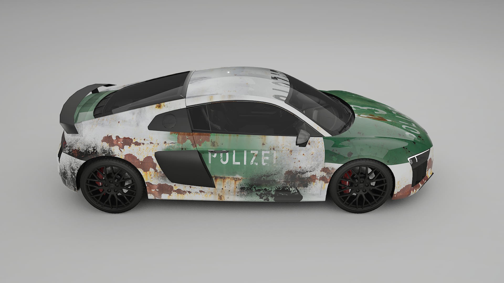 Audi R8 typ-4S prefacelift pre-LCI COBRA 11 – Design-Wrap PPF-Kit aus bedruckbarer Polyurethanfolie