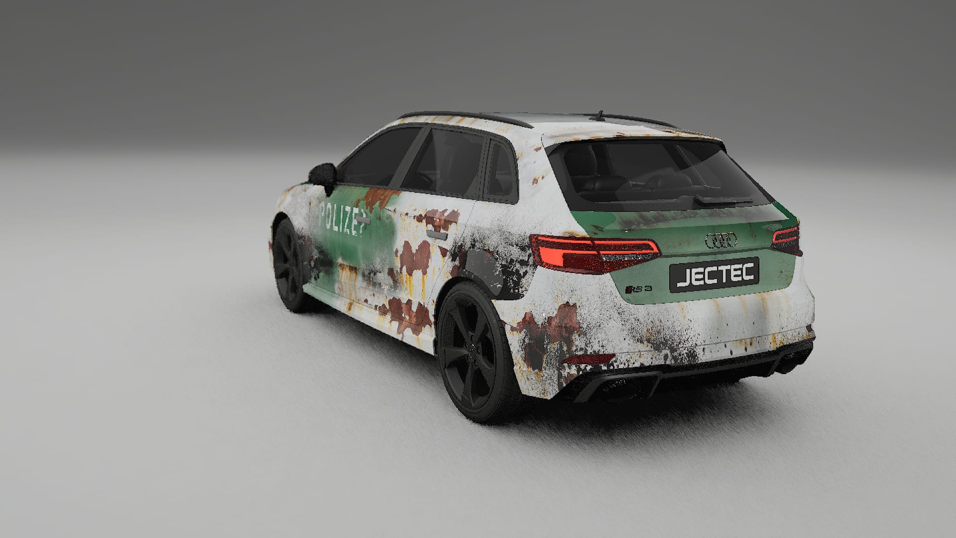 Audi RS3 Sportback 8V facelift LCI COBRA 11 – Design-Wrap PPF-Kit aus bedruckbarer Polyurethanfolie