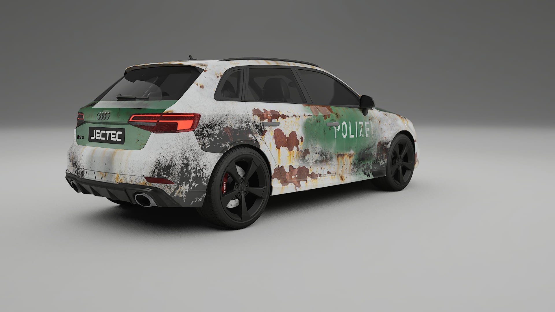 Audi RS3 Sportback 8V facelift LCI COBRA 11 – Design-Wrap PPF-Kit aus bedruckbarer Polyurethanfolie