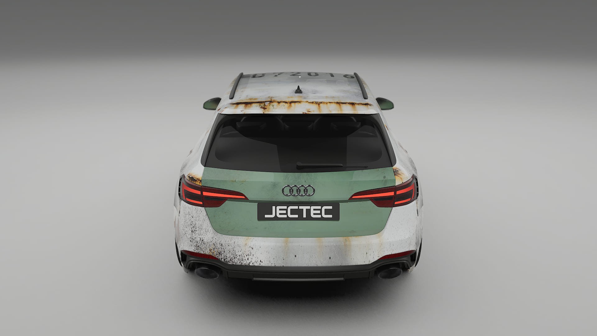 Audi RS4 Avant B9 prefacelift pre-LCI COBRA 11 – Design-Wrap PPF-Kit aus bedruckbarer Polyurethanfolie