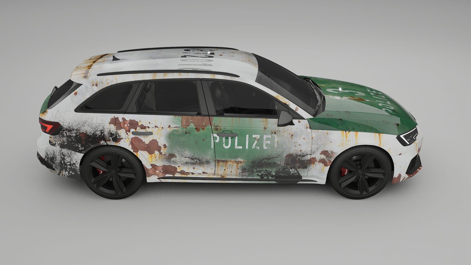Audi RS4 Avant B9 prefacelift pre-LCI COBRA 11 – Design-Wrap PPF-Kit aus bedruckbarer Polyurethanfolie