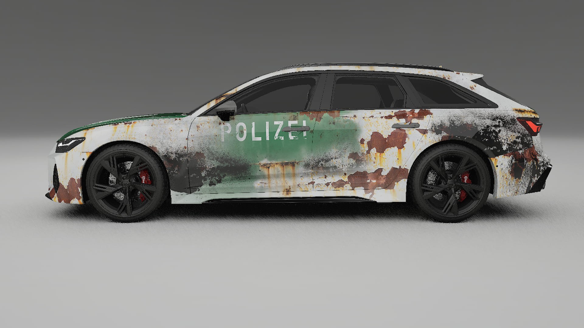 Audi RS6 Avant C8 facelift LCI COBRA 11 – Design-Wrap PPF-Kit aus bedruckbarer Polyurethanfolie