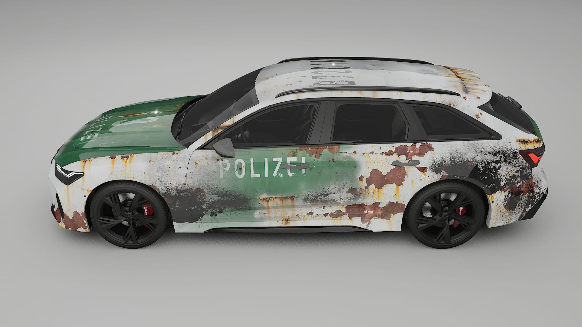 Audi RS6 Avant C8 facelift LCI COBRA 11 – Design-Wrap PPF-Kit aus bedruckbarer Polyurethanfolie