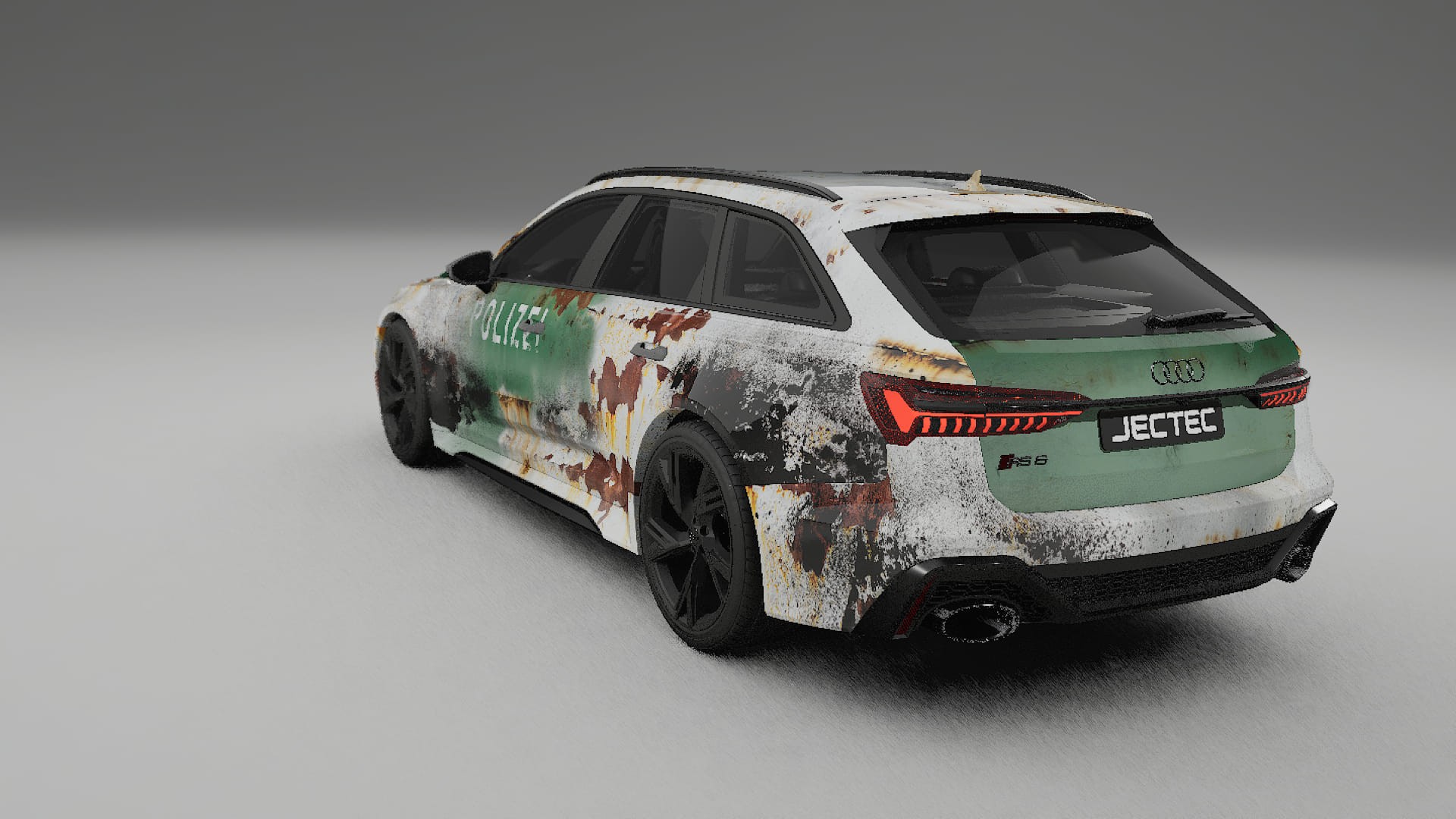 Audi RS6 Avant C8 facelift LCI COBRA 11 – Design-Wrap PPF-Kit aus bedruckbarer Polyurethanfolie