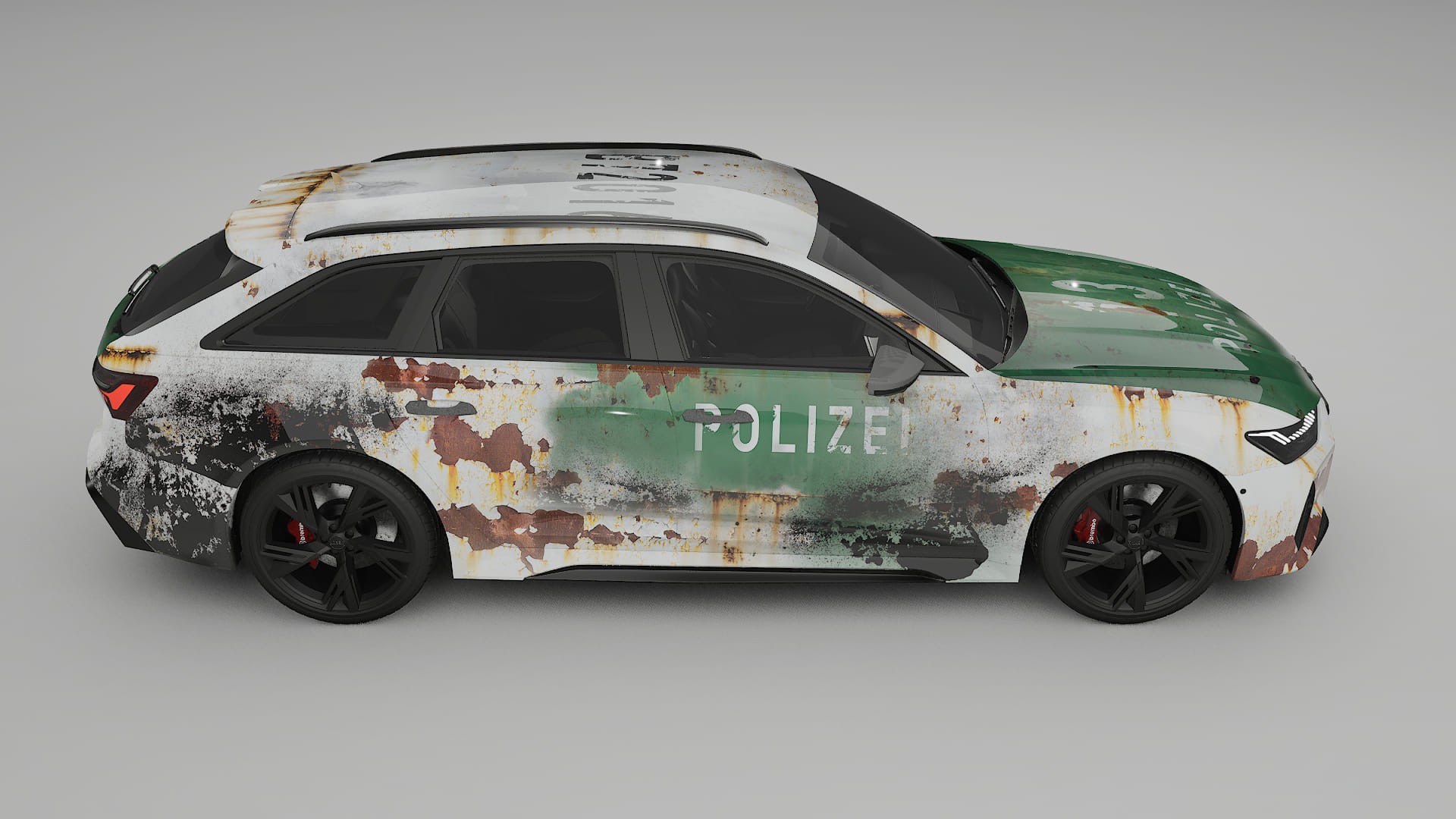 Audi RS6 Avant C8 facelift LCI COBRA 11 – Design-Wrap PPF-Kit aus bedruckbarer Polyurethanfolie