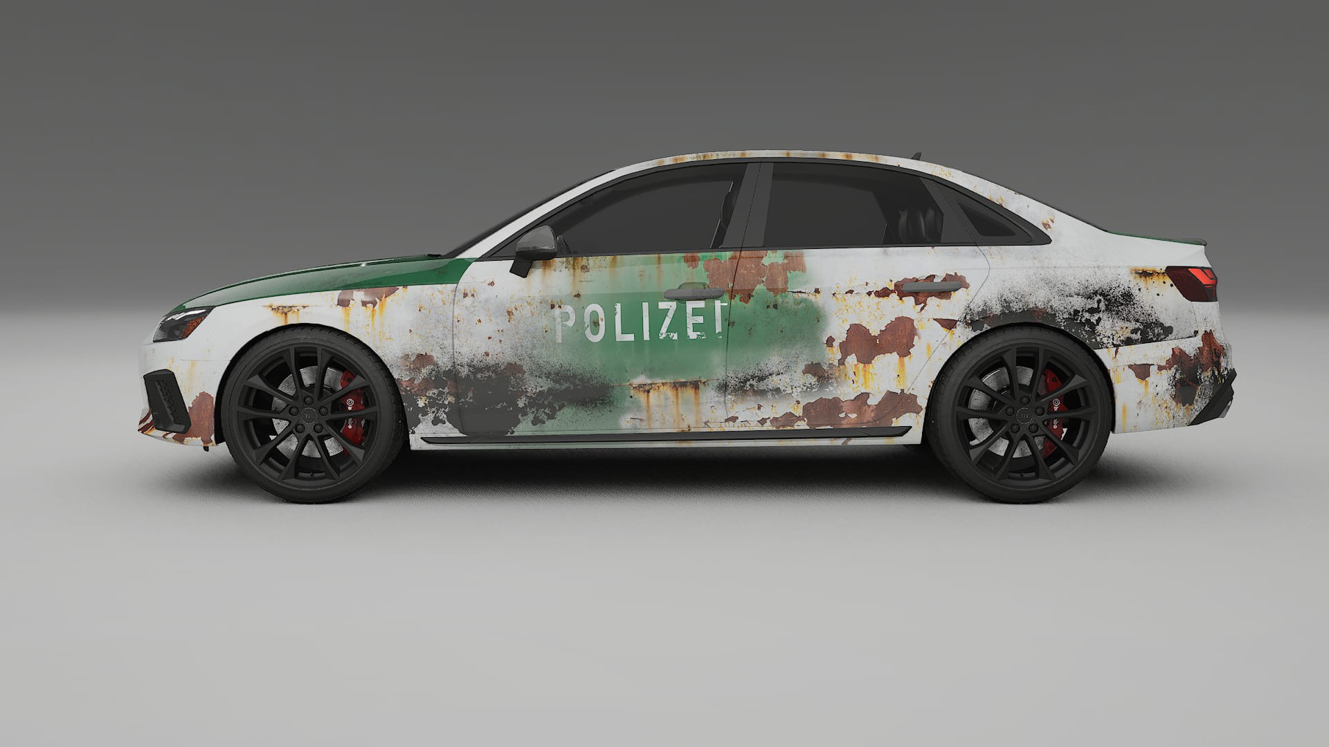 Audi S4 Sedan B9 facelift LCI COBRA 11 – Design-Wrap PPF-Kit aus bedruckbarer Polyurethanfolie