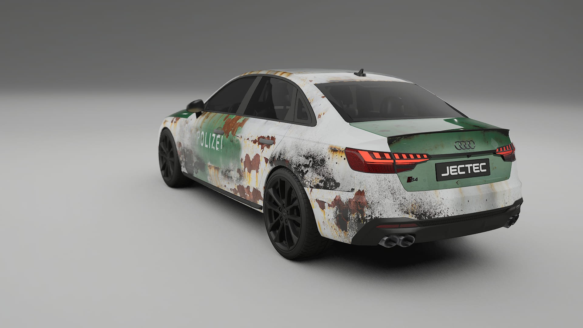 Audi S4 Sedan B9 facelift LCI COBRA 11 – Design-Wrap PPF-Kit aus bedruckbarer Polyurethanfolie