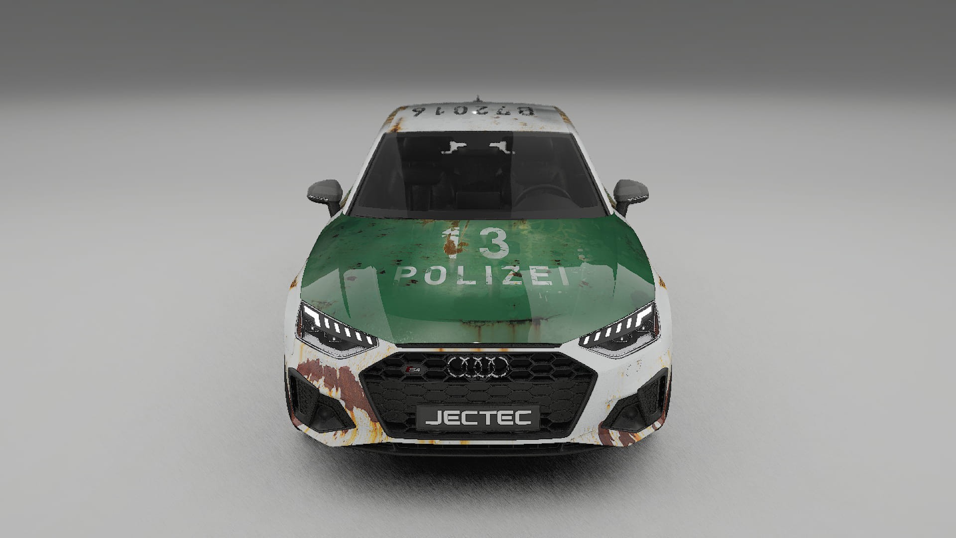 Audi S4 Sedan B9 facelift LCI COBRA 11 – Design-Wrap PPF-Kit aus bedruckbarer Polyurethanfolie