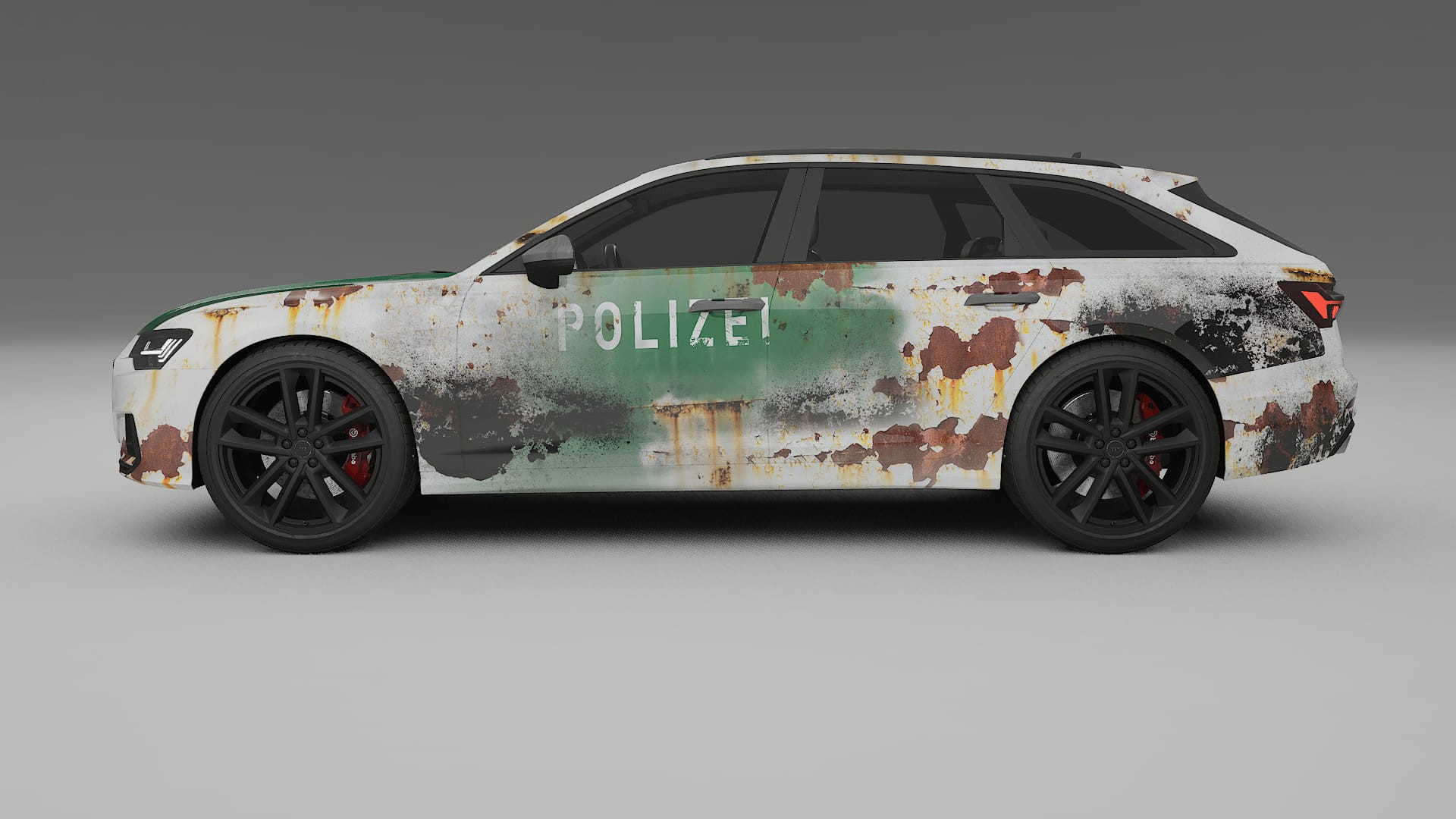 Audi S6 Avant prefacelift pre-LCI C8 COBRA 11 – Design-Wrap PPF-Kit aus bedruckbarer Polyurethanfolie
