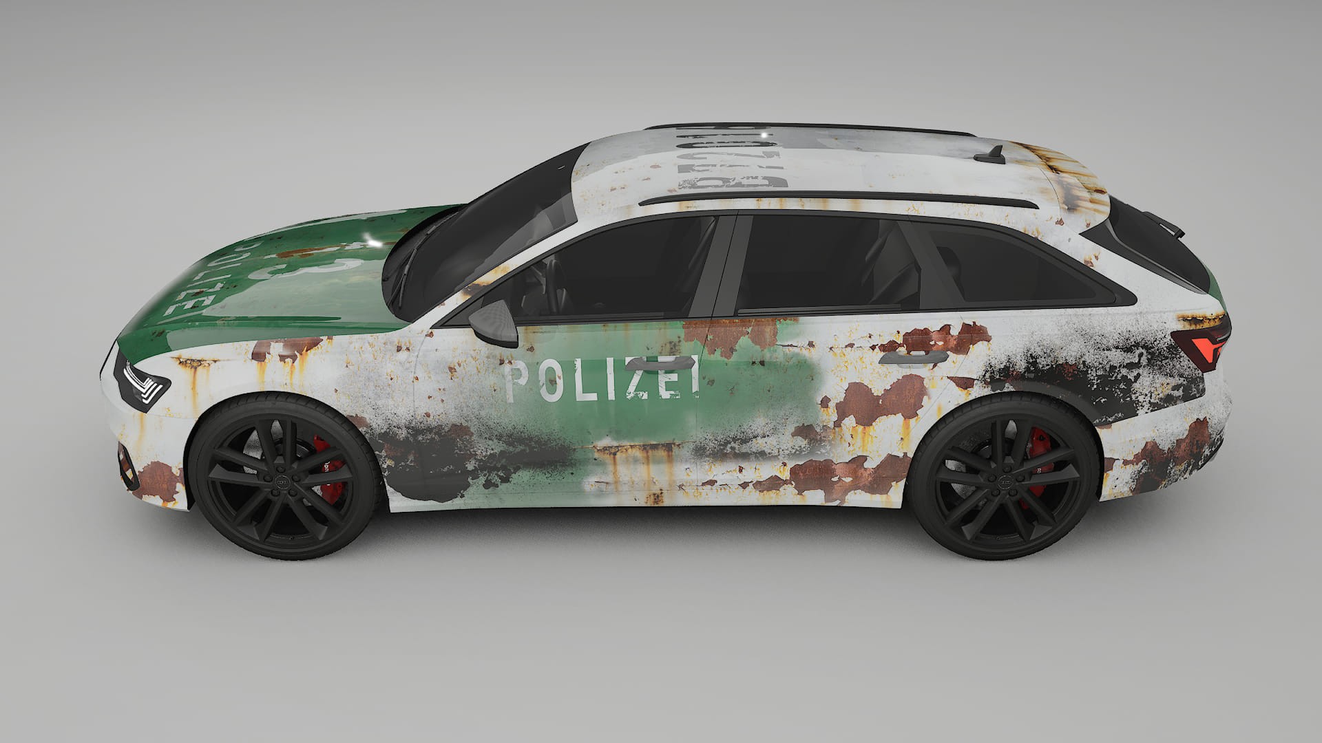 Audi S6 Avant prefacelift pre-LCI C8 COBRA 11 – Design-Wrap PPF-Kit aus bedruckbarer Polyurethanfolie